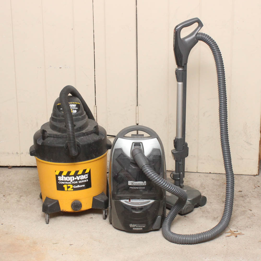 Shop Vac 4.5 HP Contractor Series and Kenmore Progressive Vacuum