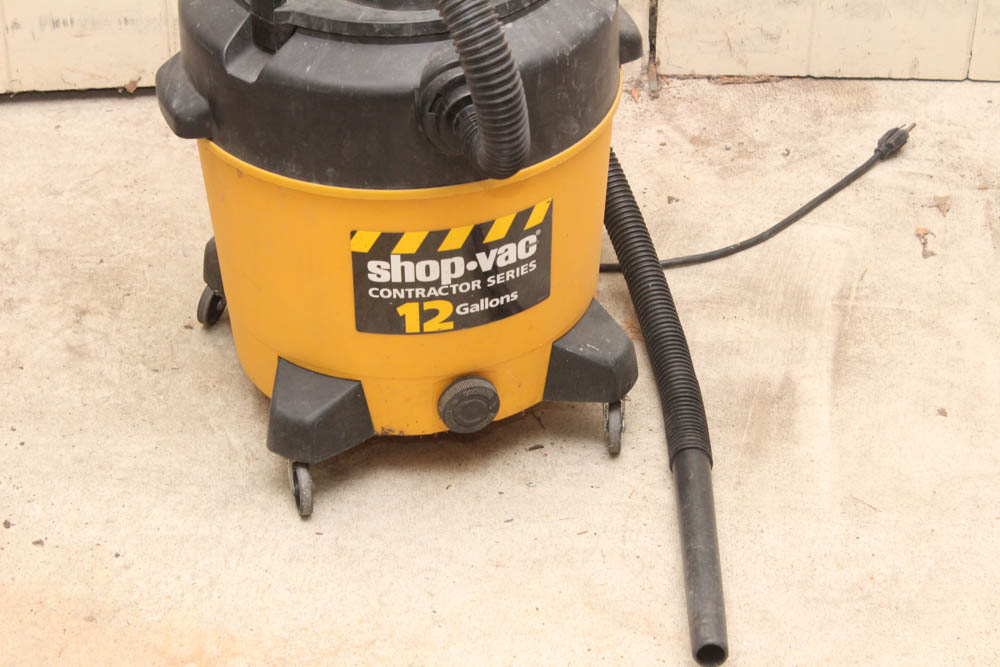 Shop Vac 4.5 HP Contractor Series and Kenmore Progressive Vacuum