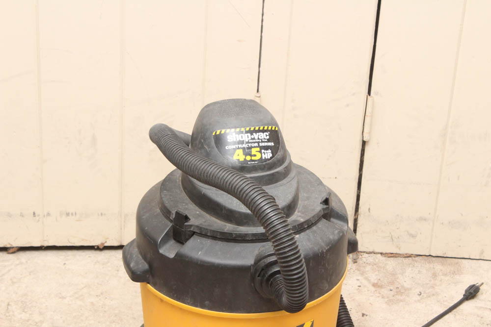 Shop Vac 4.5 HP Contractor Series and Kenmore Progressive Vacuum