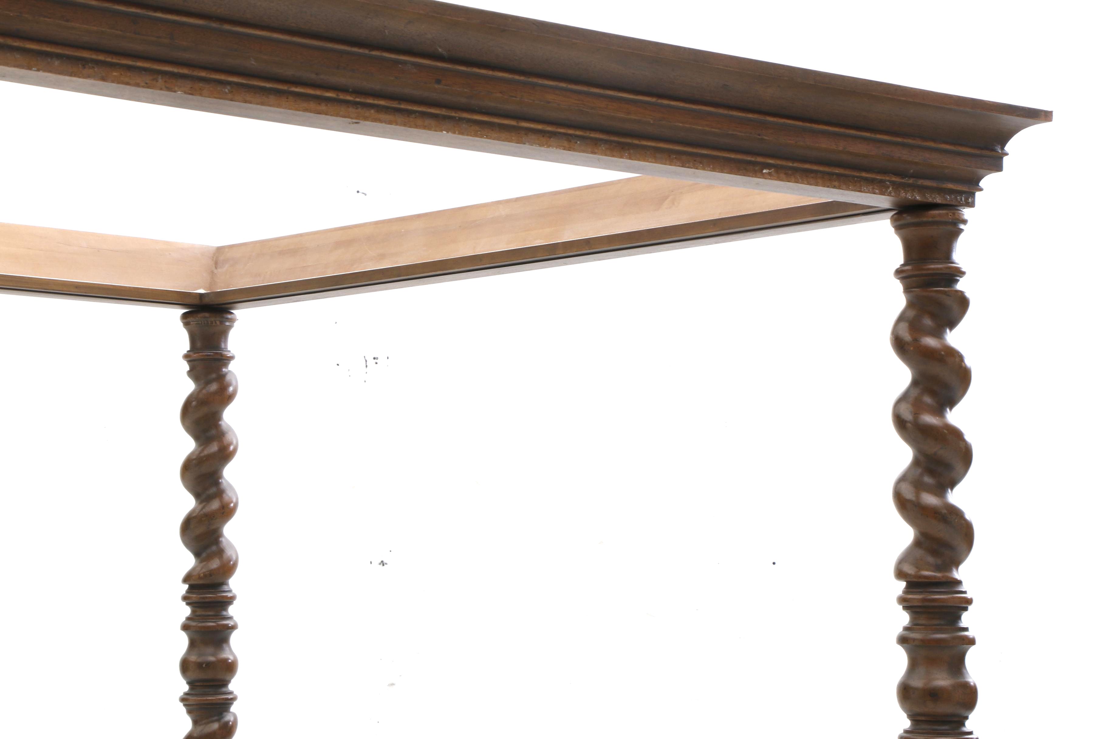 Baker Canopy Bed with Barley Twist Posts