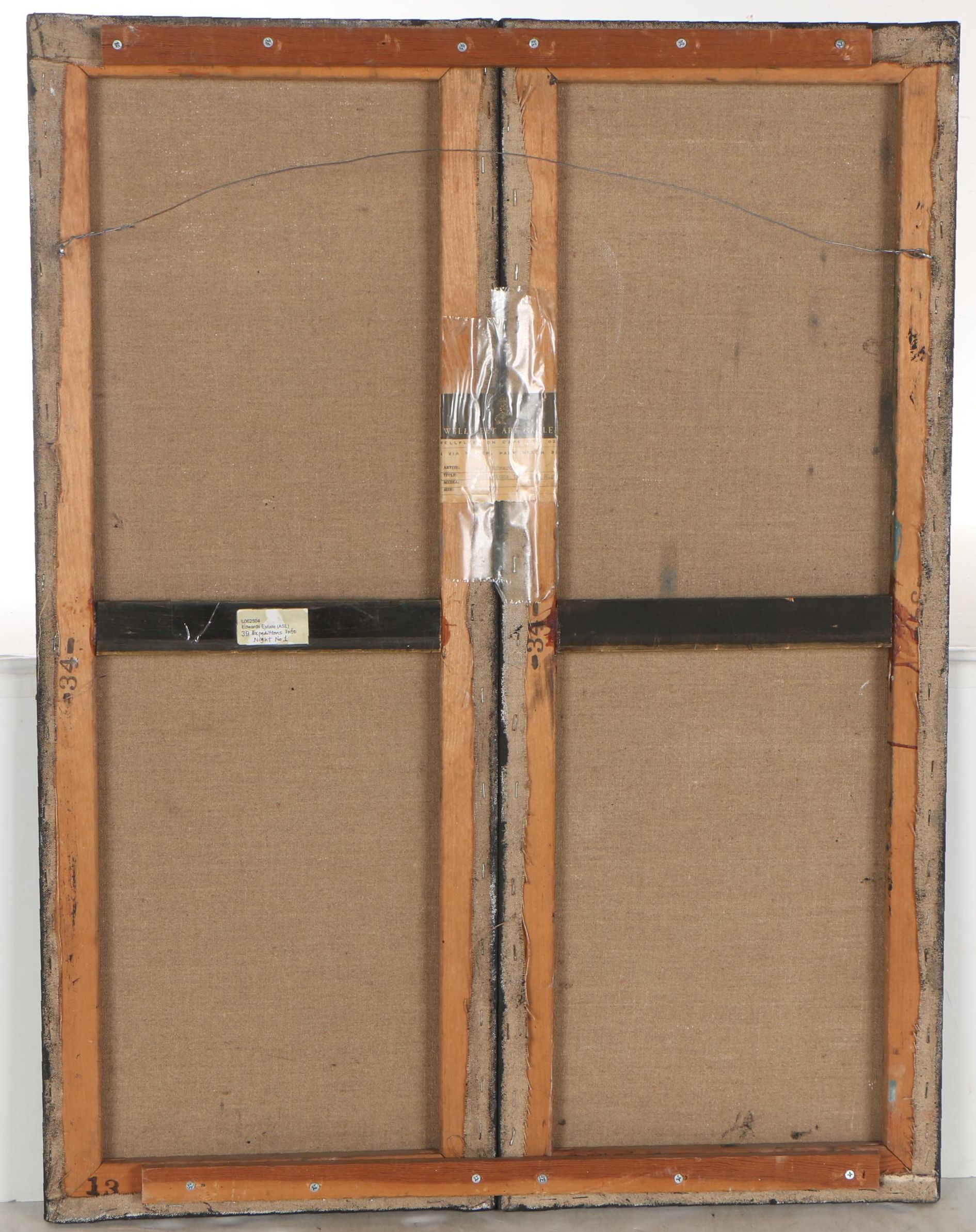 Ethel Edwards Oil Painting "Expeditions into the Night #1"