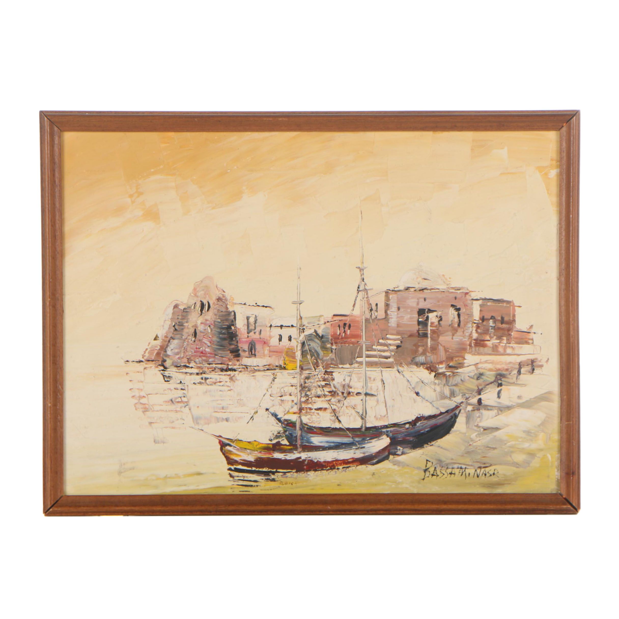 Bassam Nasr Oil Painting