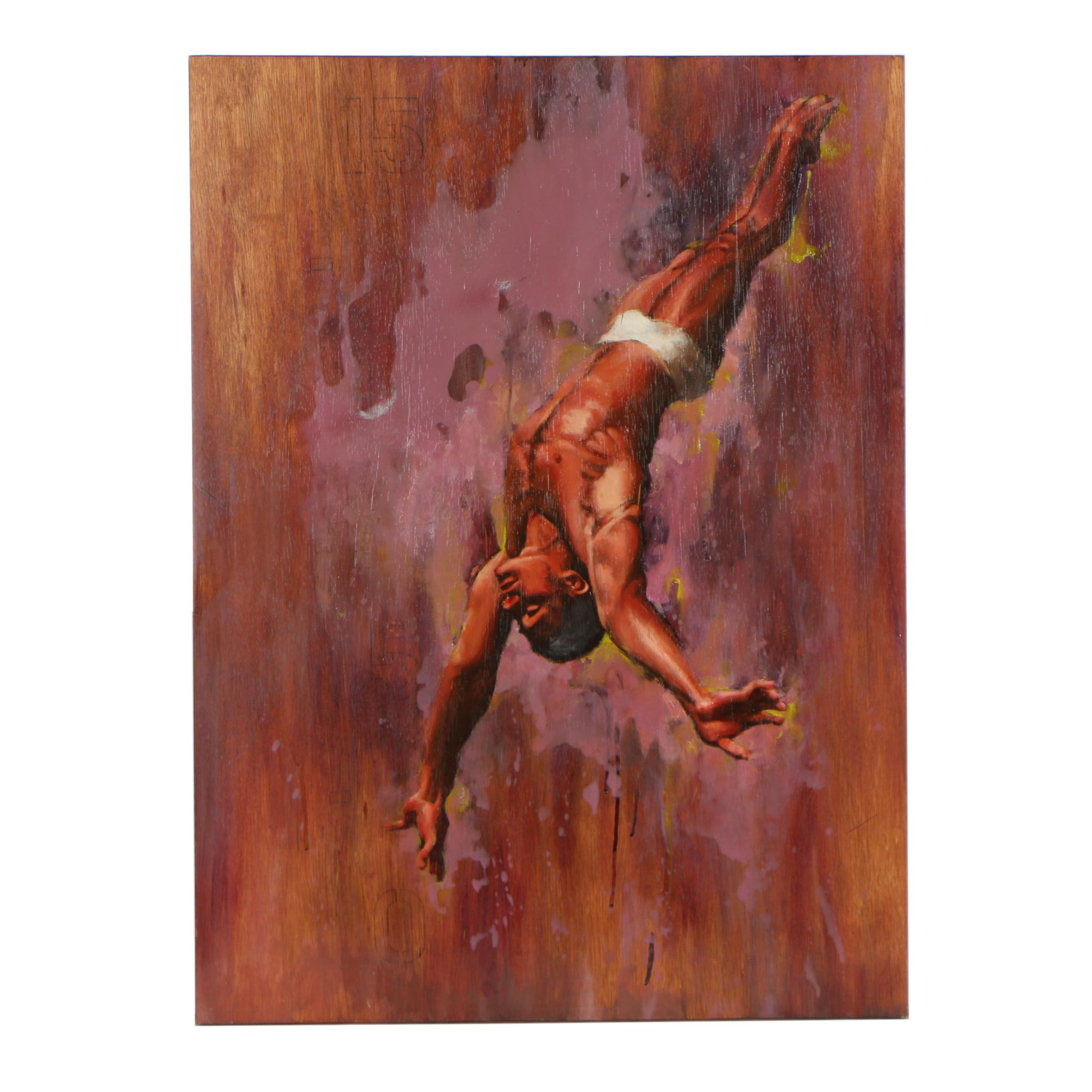 Steph Roberts Oil Painting "With Abandon"