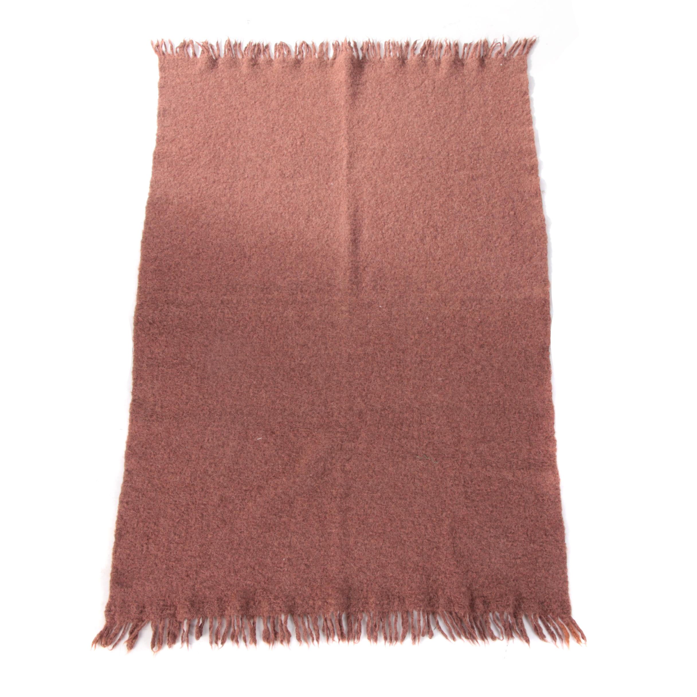 Peruvian Alpaca Wool Blanket by Jessie D'Angelo