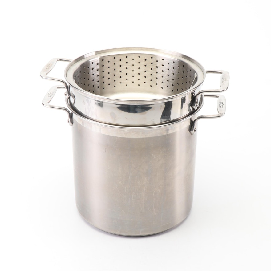 All-Clad Stock Pot with Steamer Racks