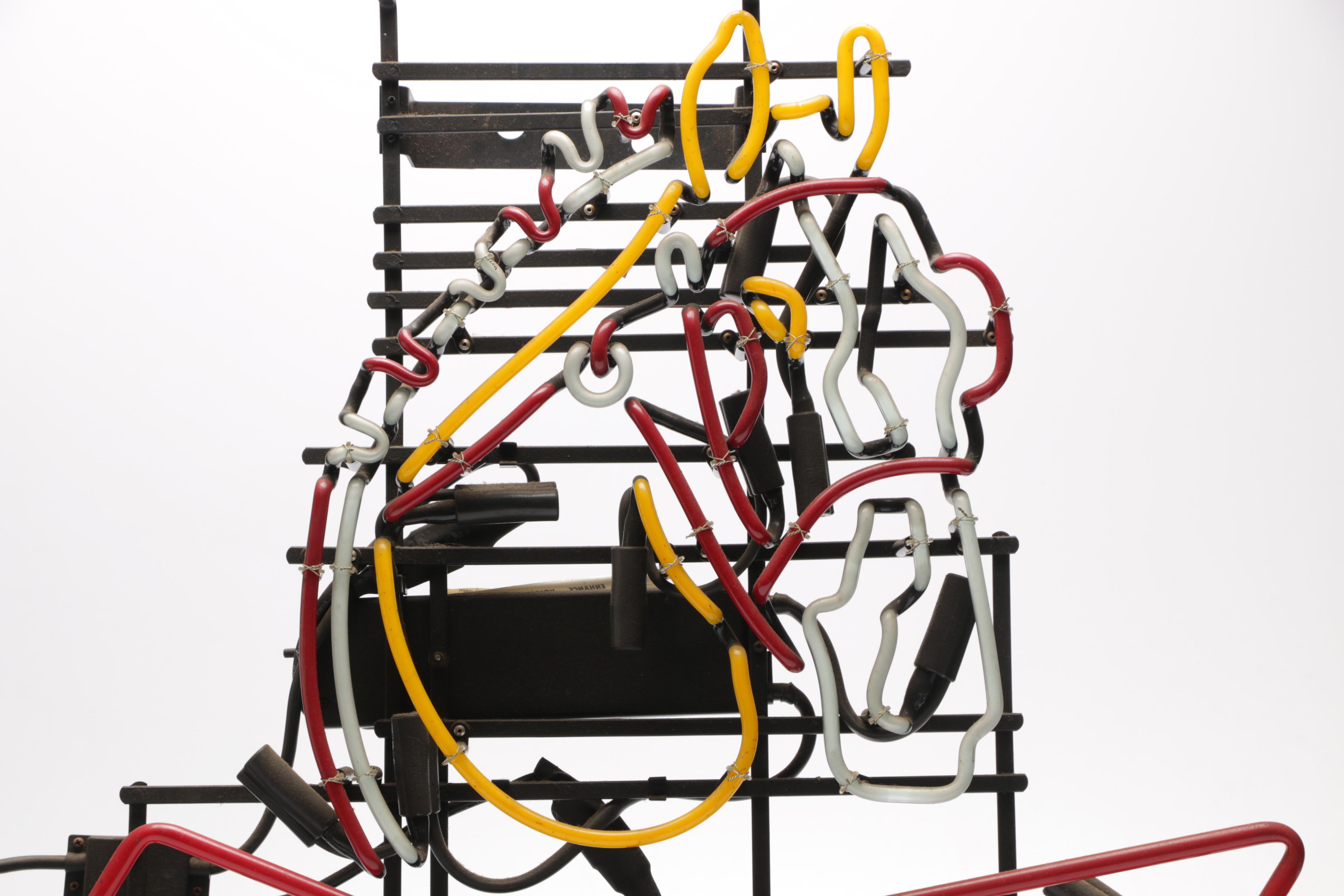 Budweiser Clydesdale Neon Beer Sign