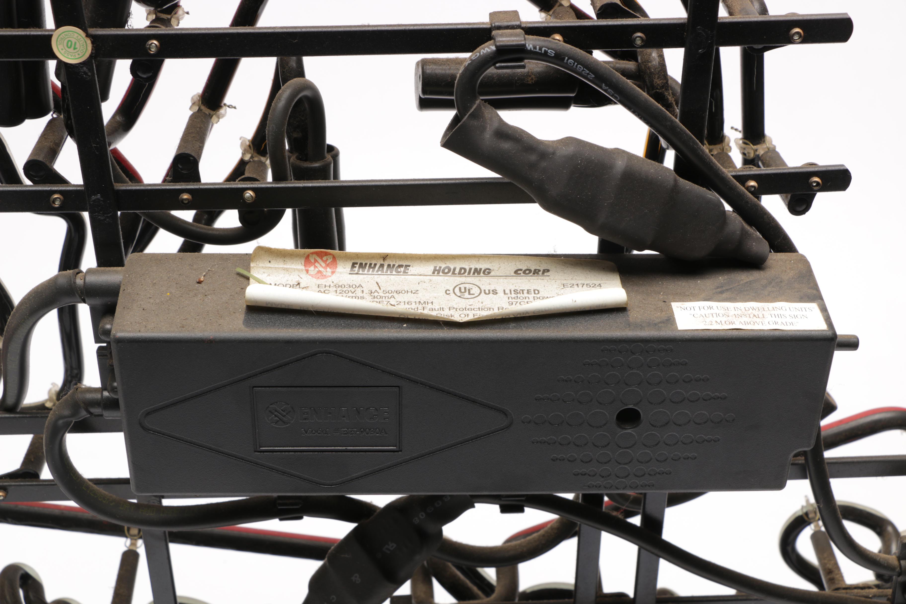 Budweiser Clydesdale Neon Beer Sign