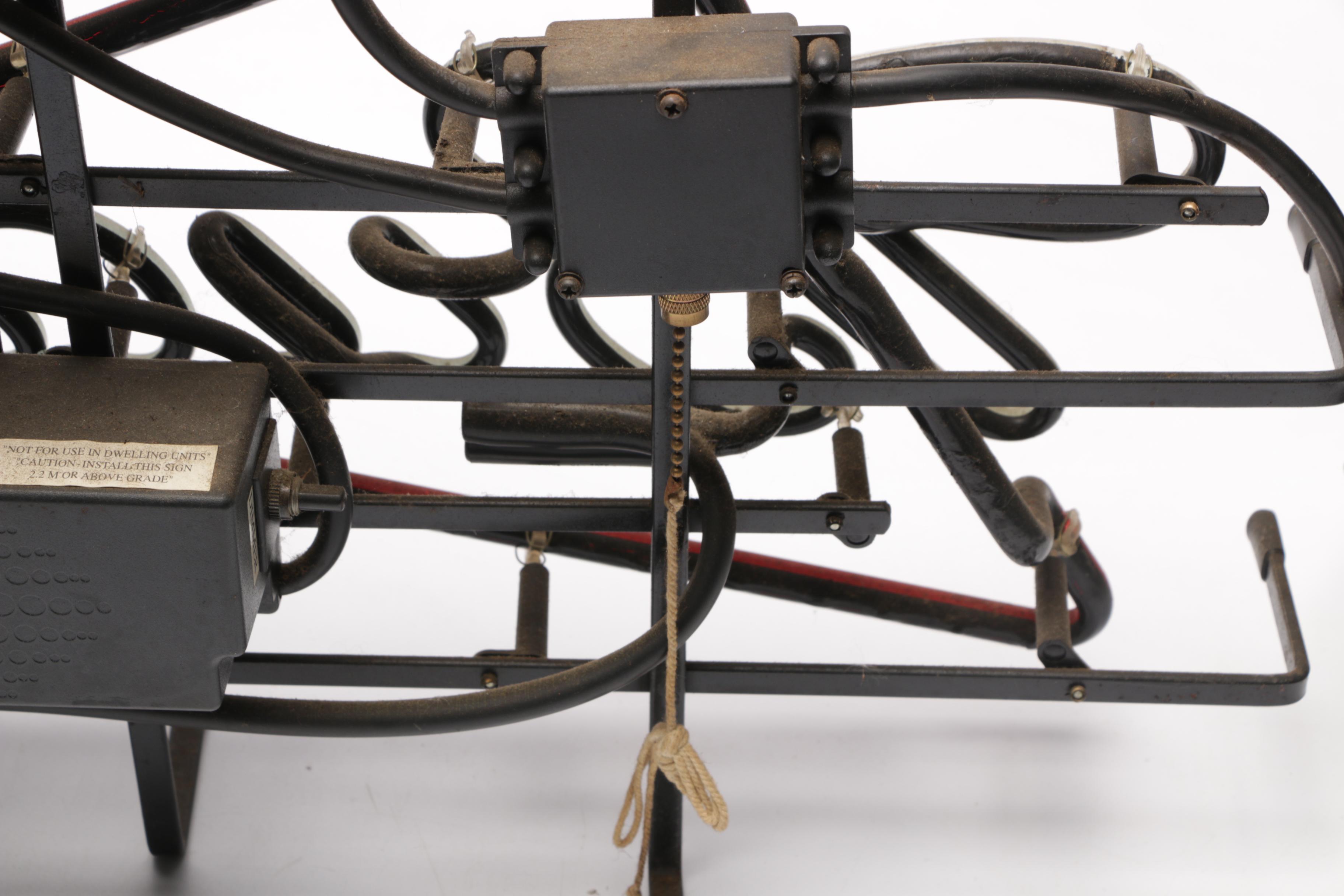 Budweiser Clydesdale Neon Beer Sign