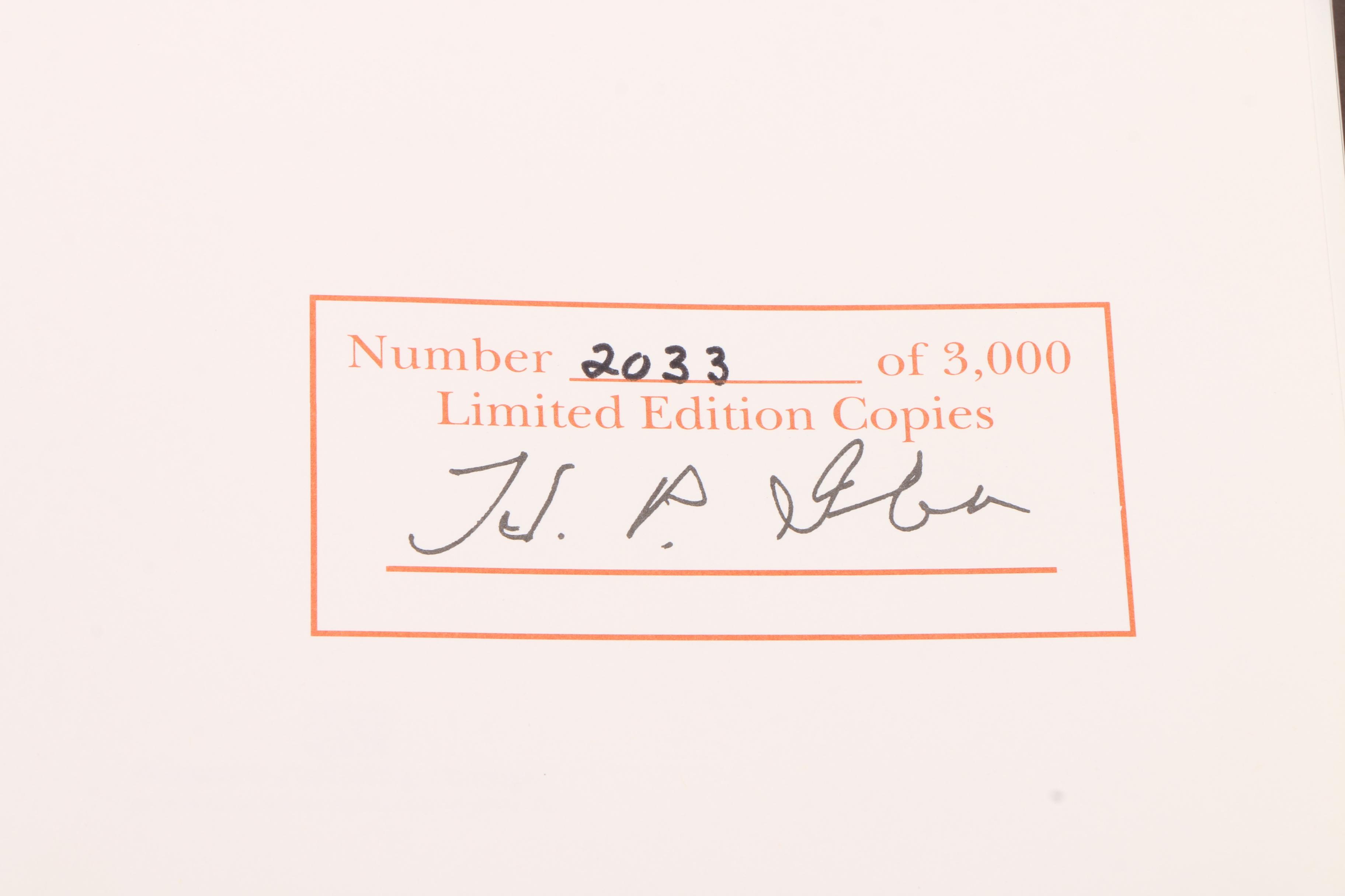 Signed "Sports Immortals" with Limited Edition "Oklahoma State University"