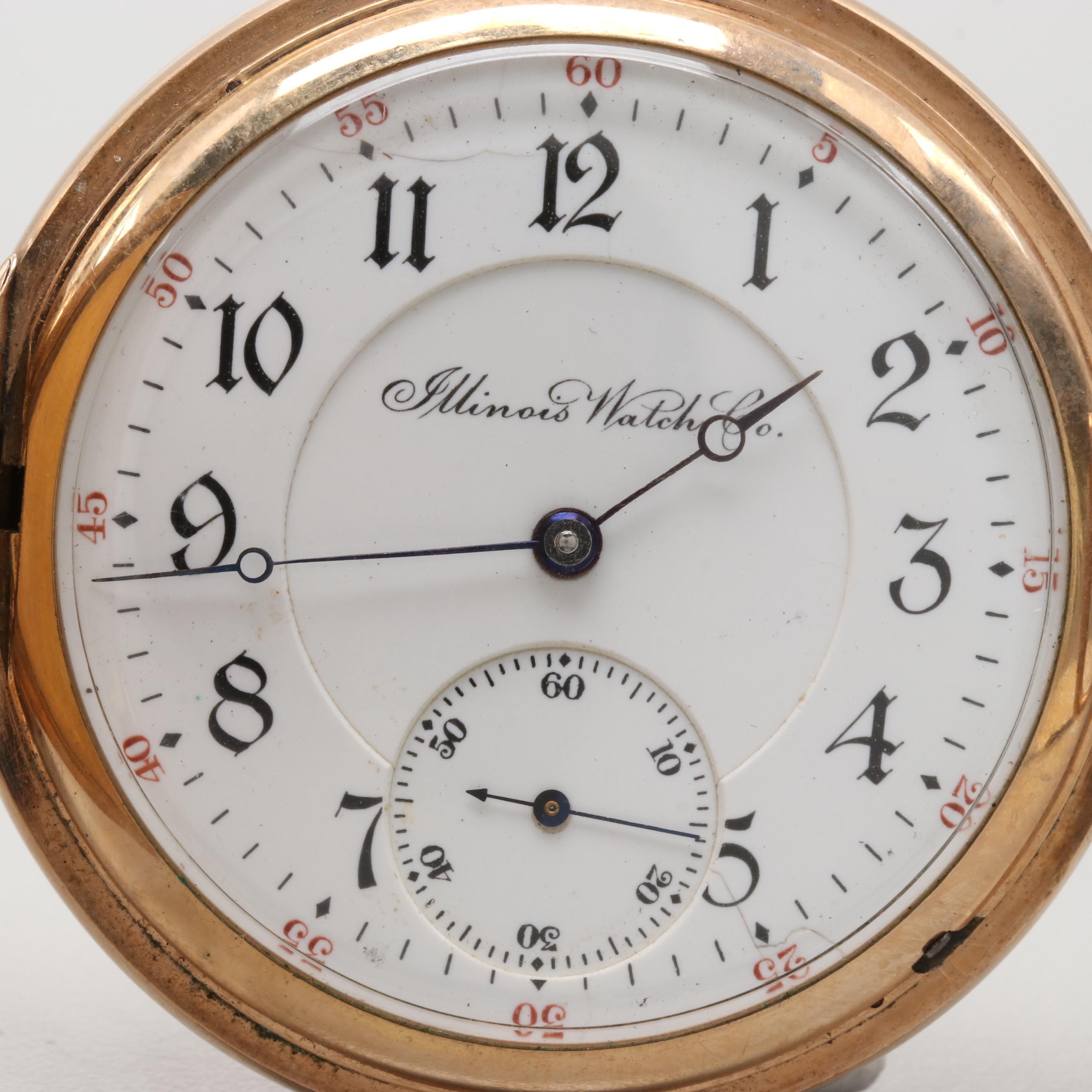 Illinois Gold Filled Pocket Watches, 1903 and 1915