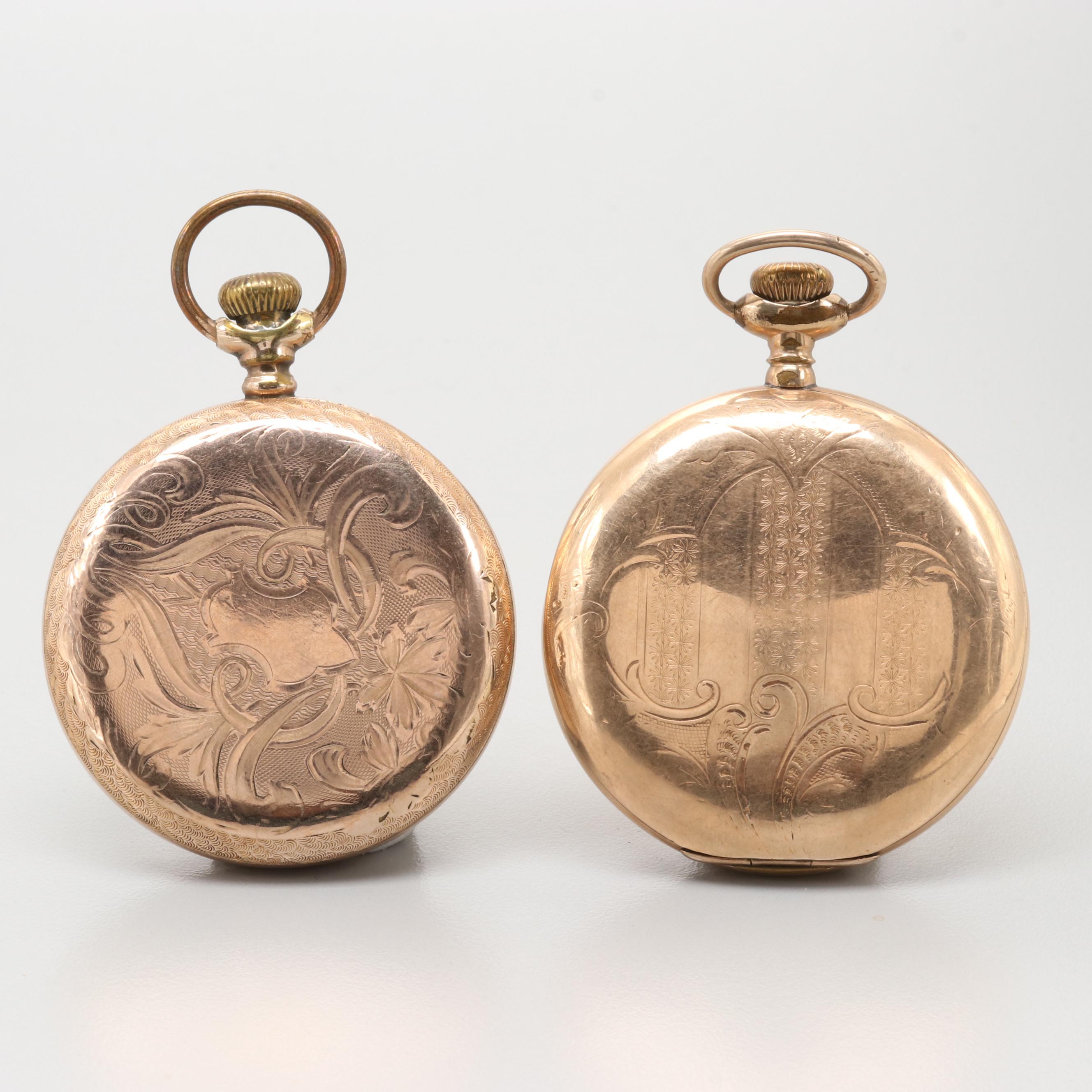Illinois Gold Filled Pocket Watches, 1903 and 1915