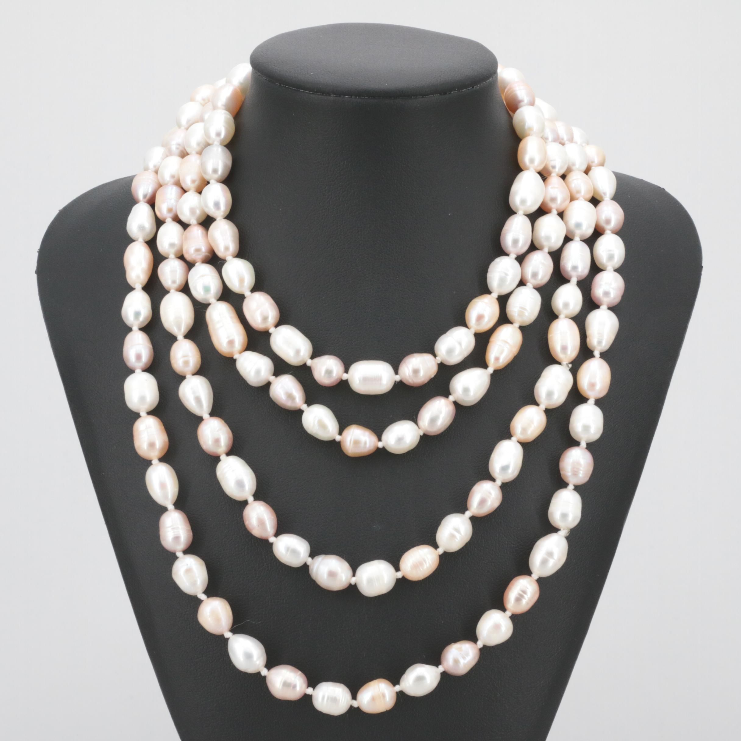 Endless Strand of Cultured Pearls