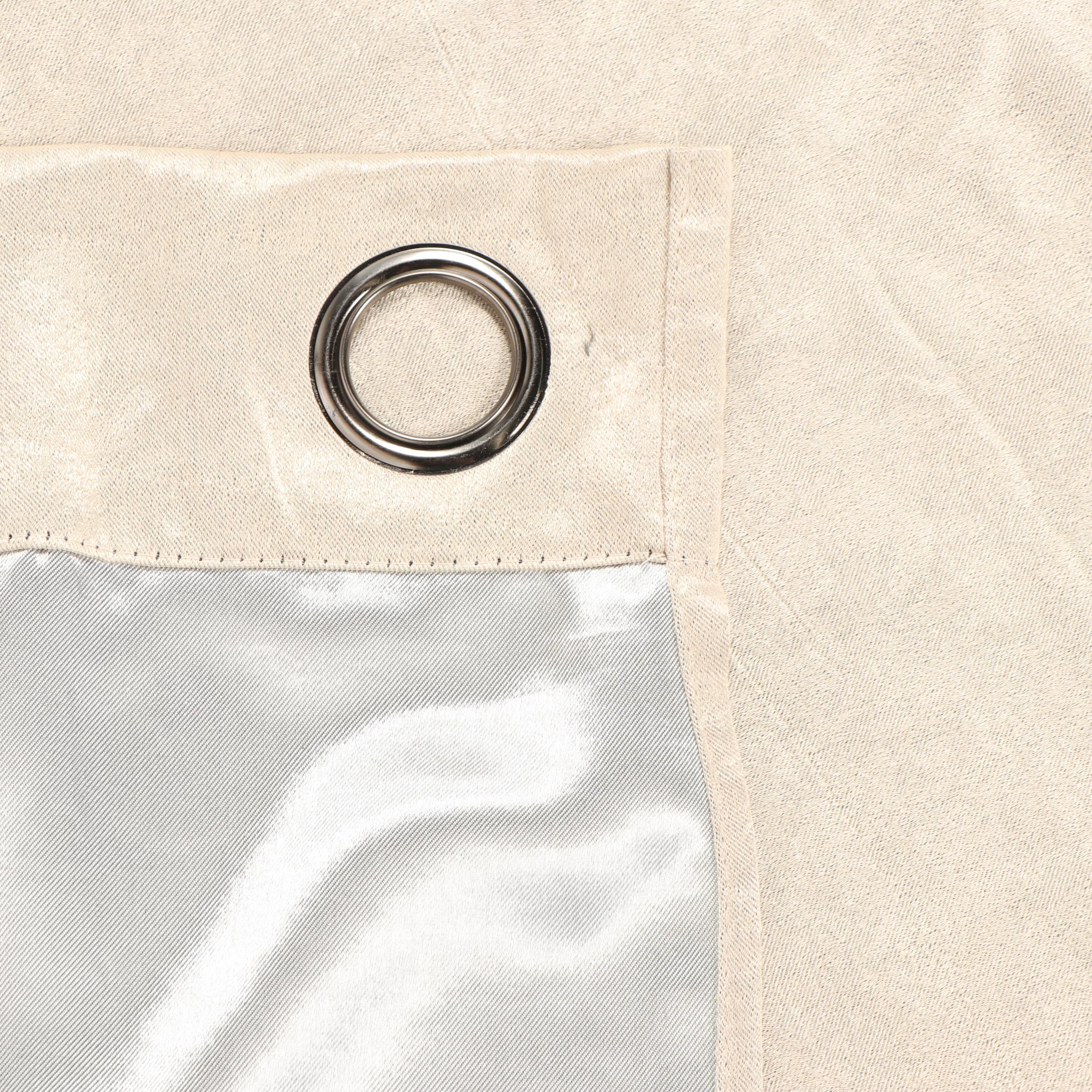 Contemporary Grommet Curtain Panels