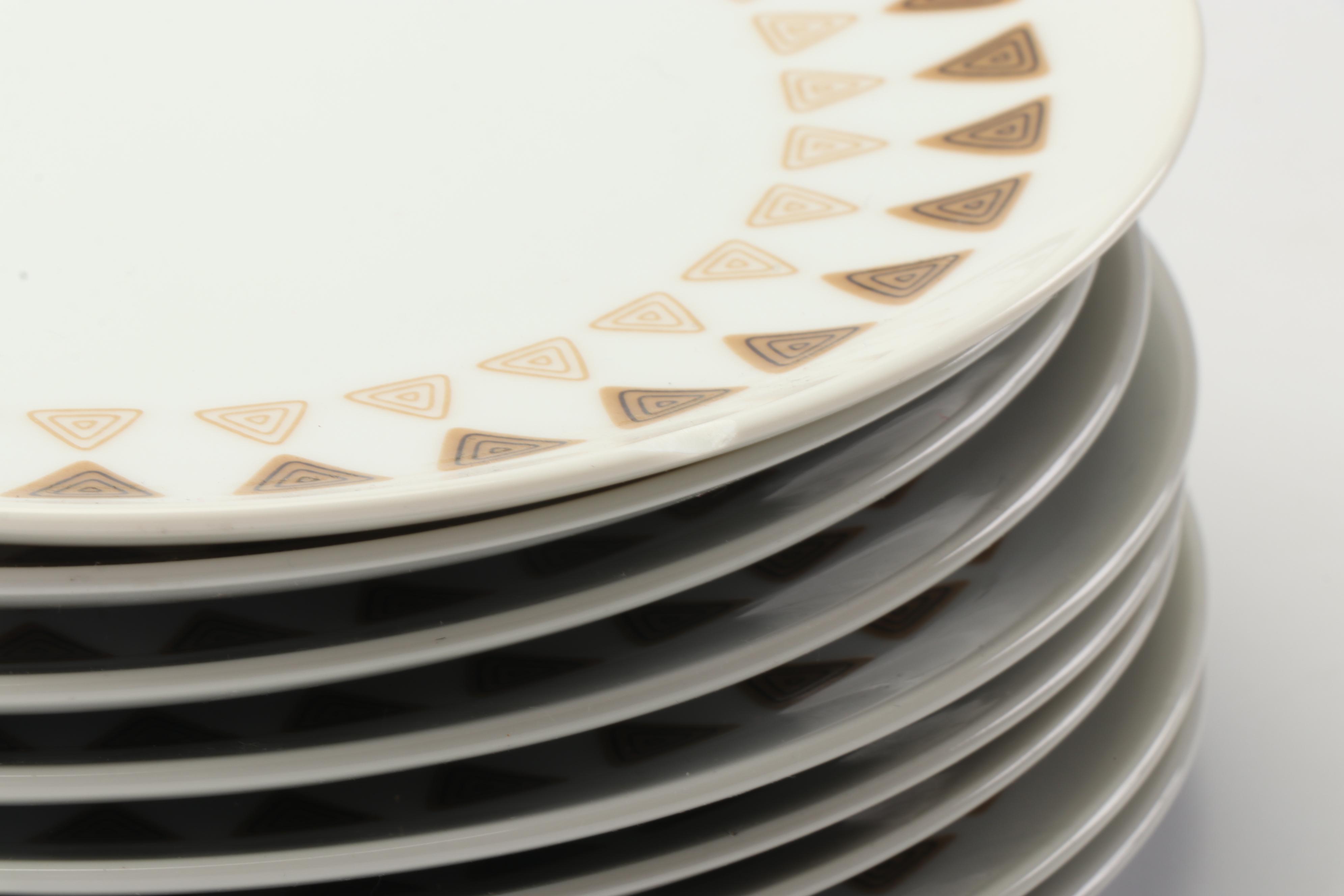 Mid Century Modern Mikasa Elite "Interlude" China Dinner Set