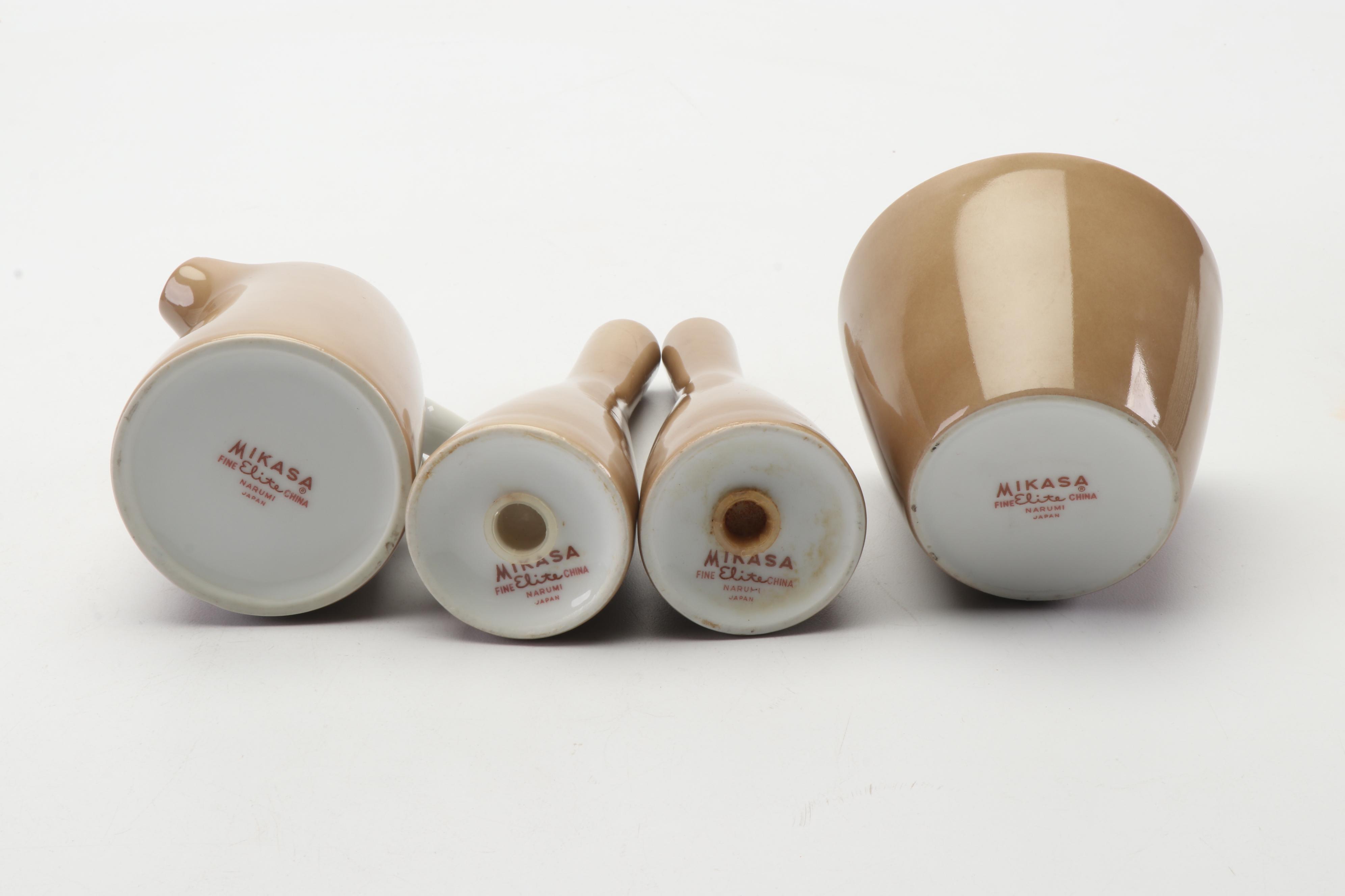 Mid Century Modern Mikasa Elite "Interlude" China Dinner Set