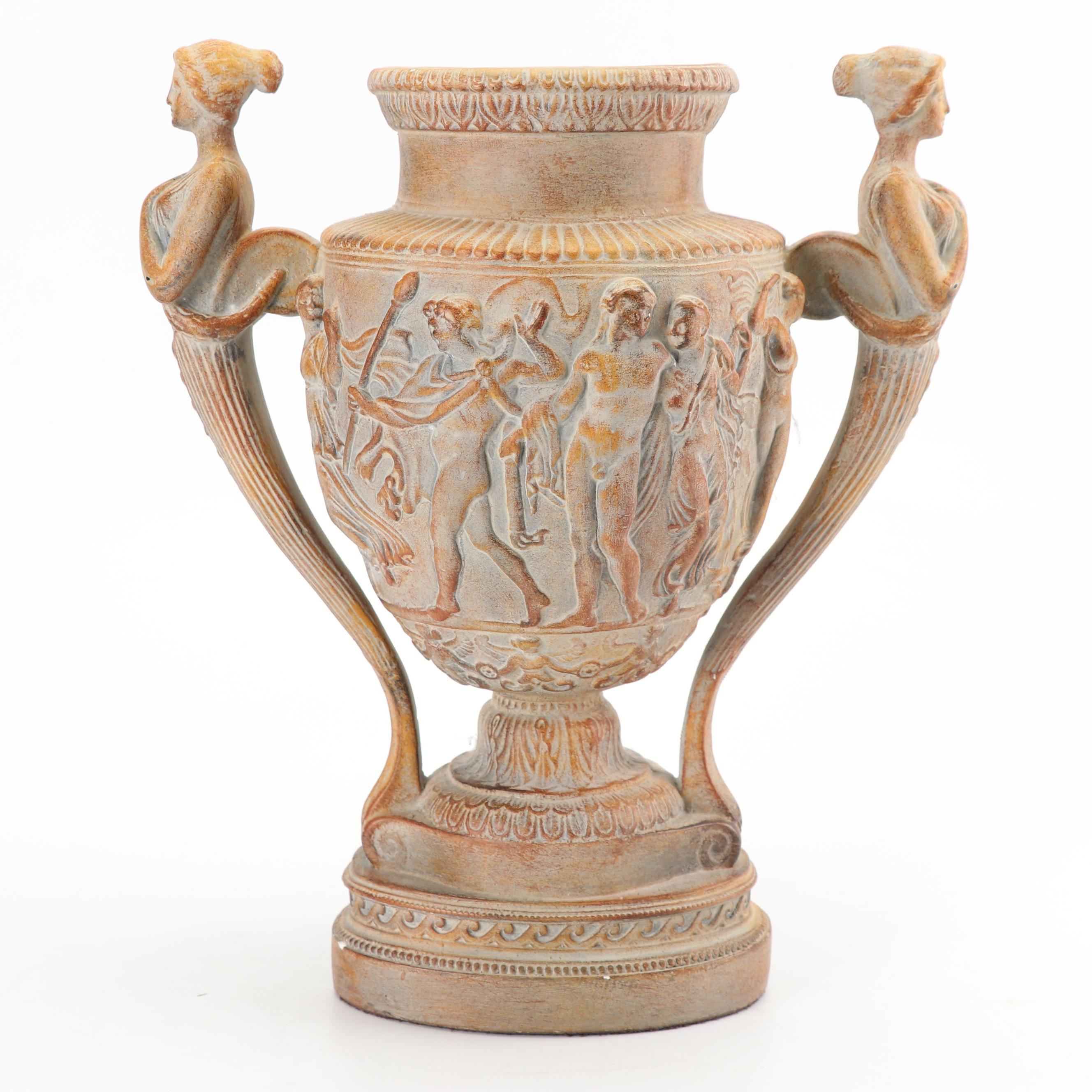 Alva Museum Reproductions After Ancient Roman Vase "Empire Trophy"