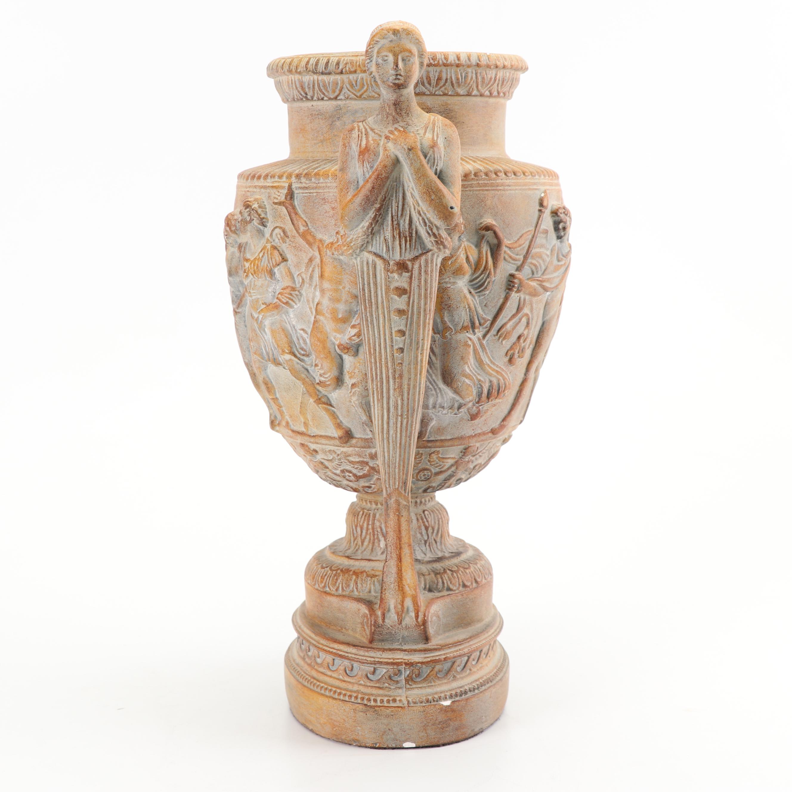 Alva Museum Reproductions After Ancient Roman Vase "Empire Trophy"