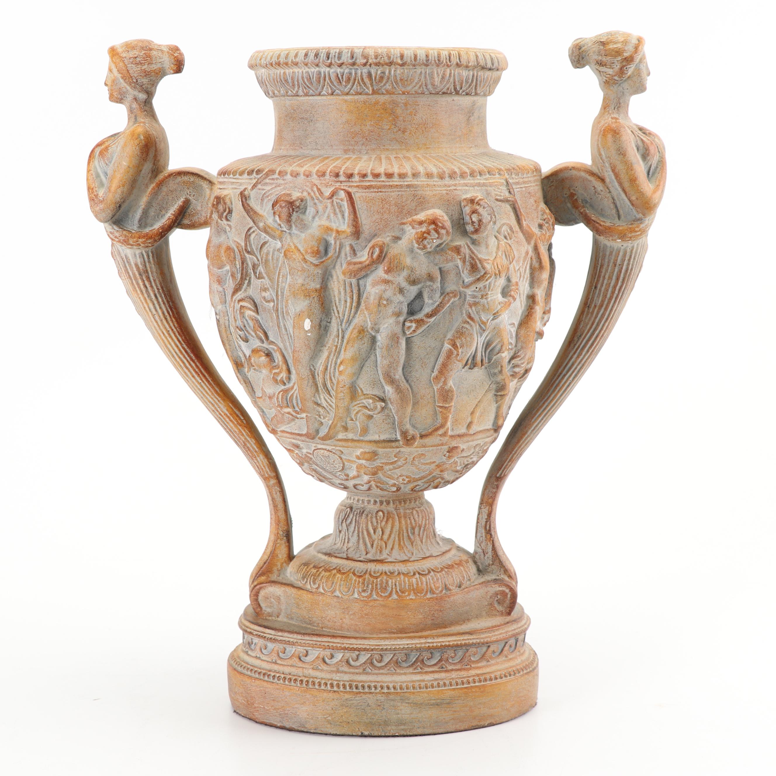 Alva Museum Reproductions After Ancient Roman Vase "Empire Trophy"