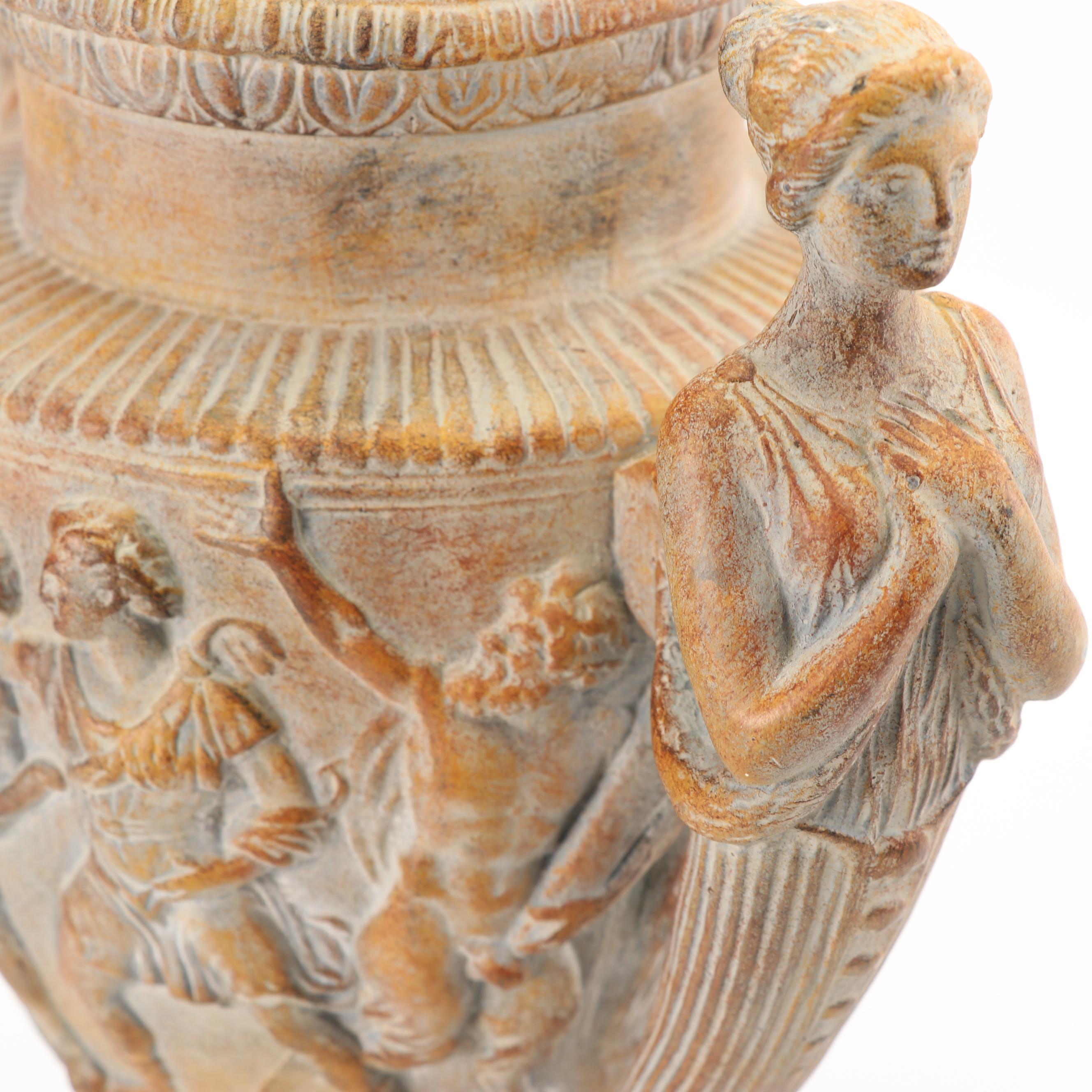 Alva Museum Reproductions After Ancient Roman Vase "Empire Trophy"