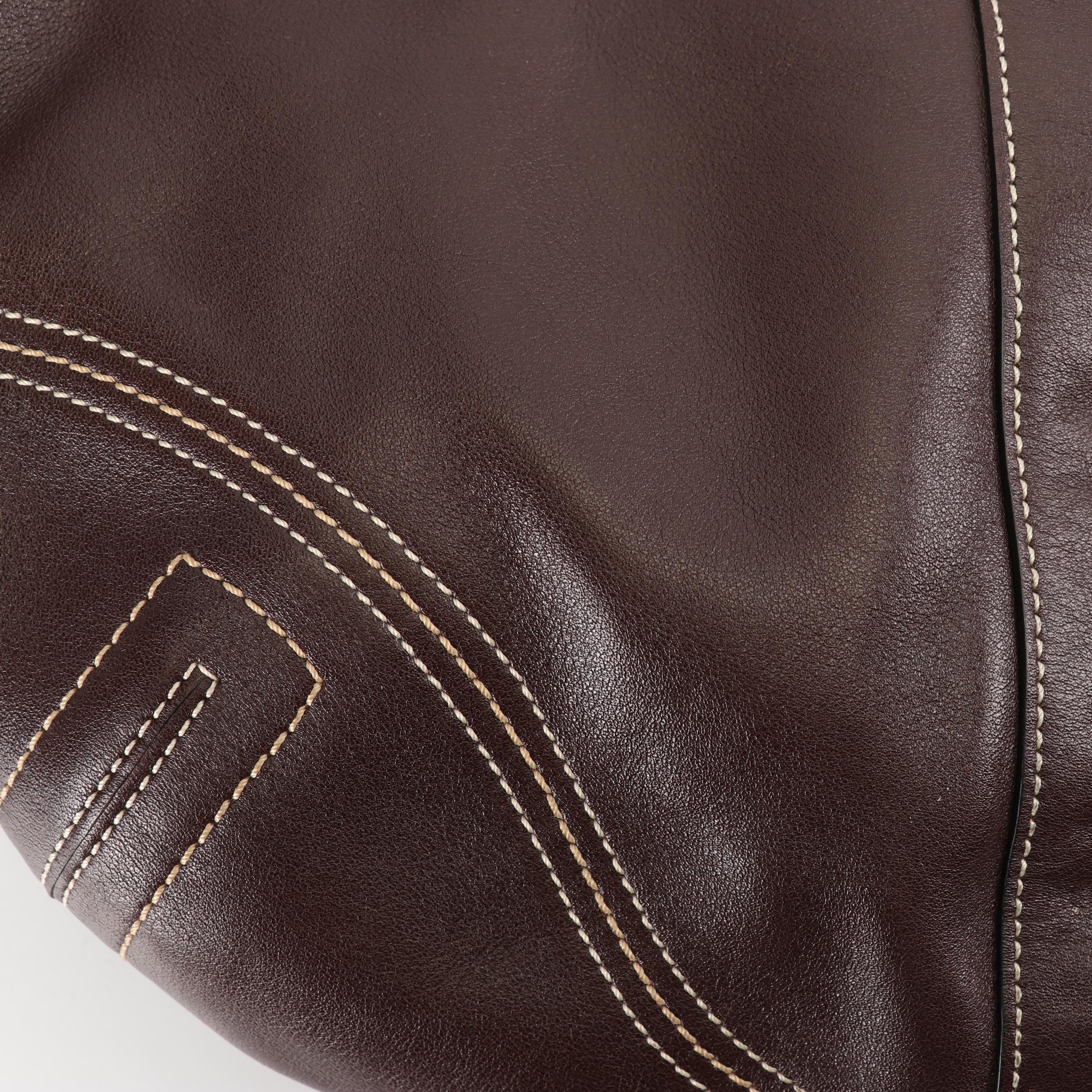 2005 Coach Soho Brown Leather Hobo Bag