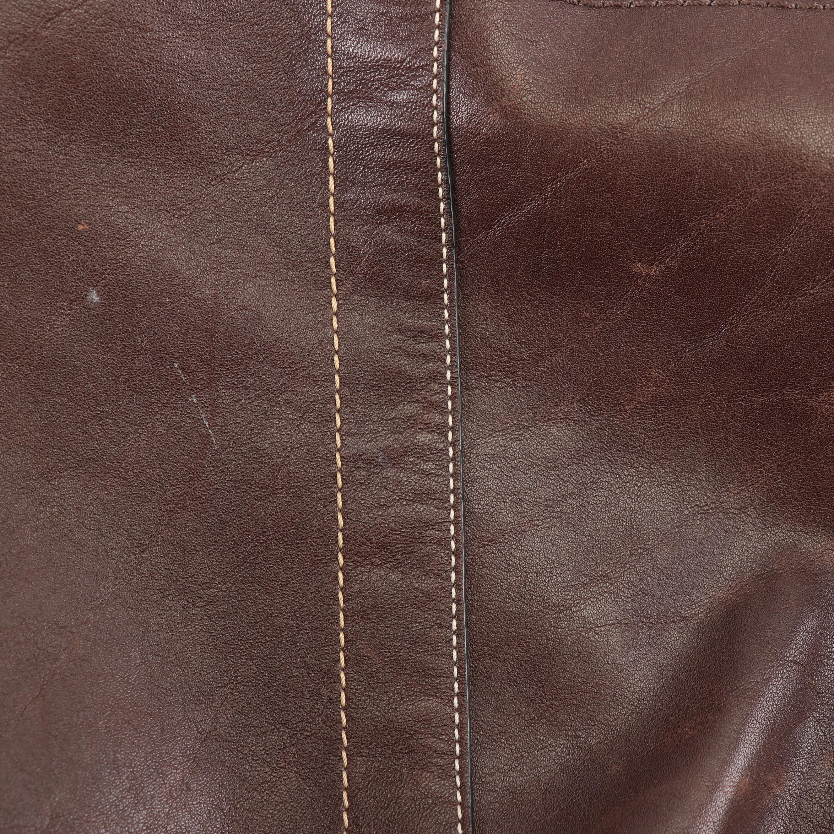 2005 Coach Soho Brown Leather Hobo Bag