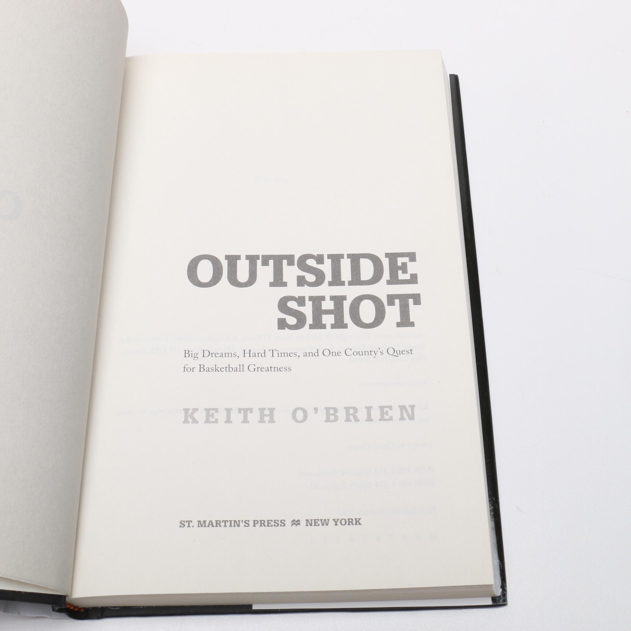 Contemporary Books on Basketbook including First Edition "Raise the Roof"