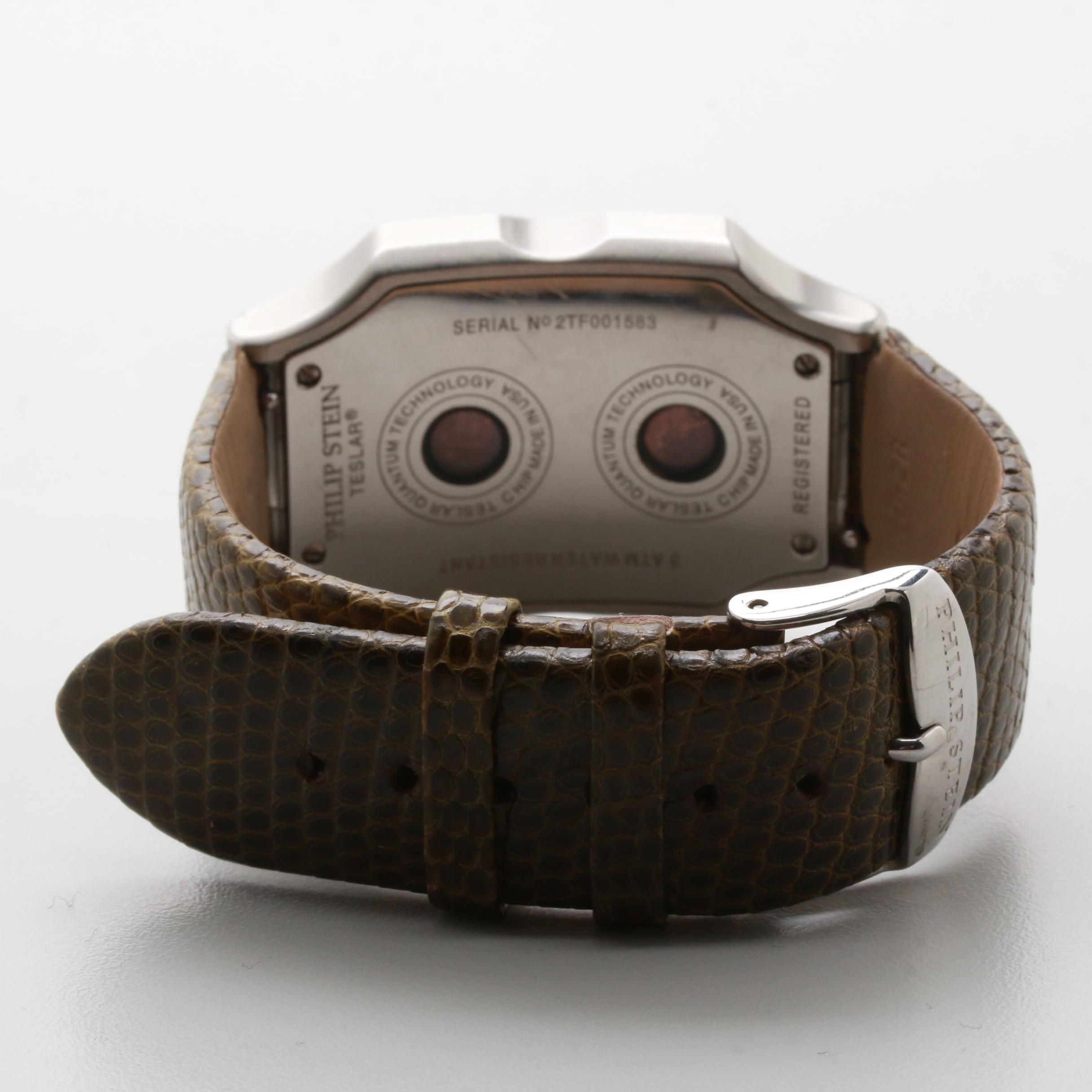 Philip Stein Teslar Dual Time Quartz Watch