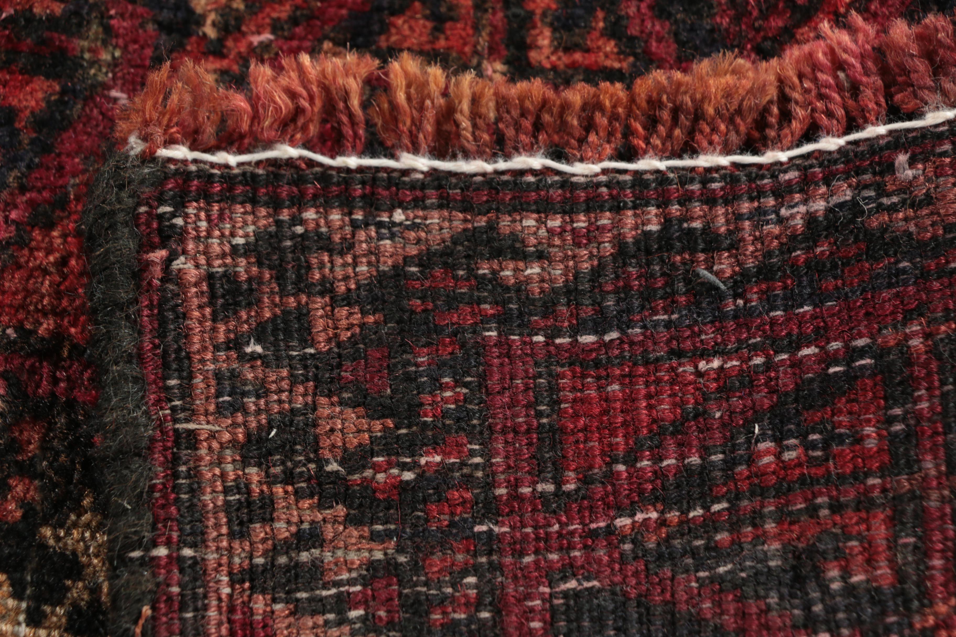 Hand-Knotted Yomud Dynak Wool Rug