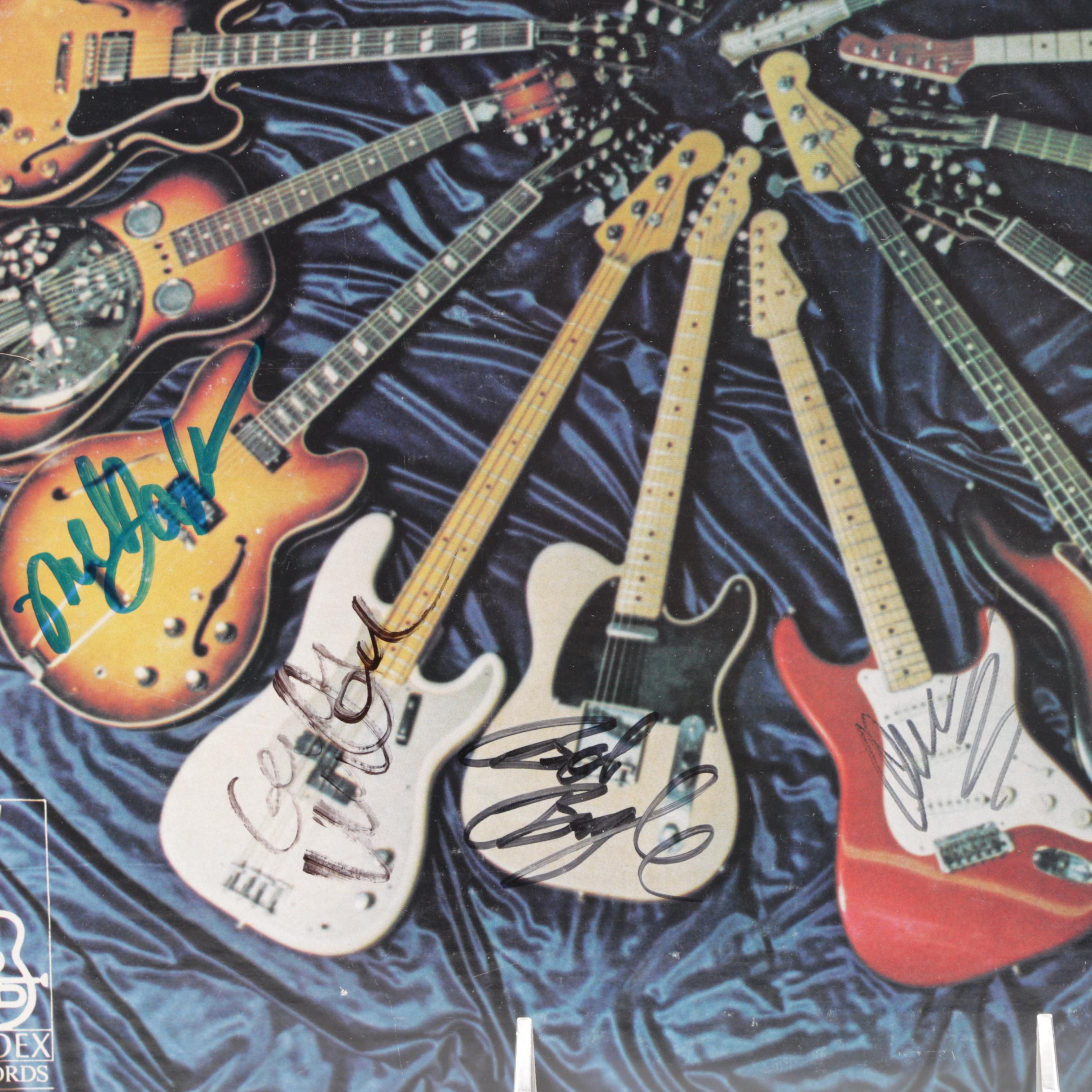 Assorted Johnny Cash and The Ventures Albums Including Signed Ventures Cover