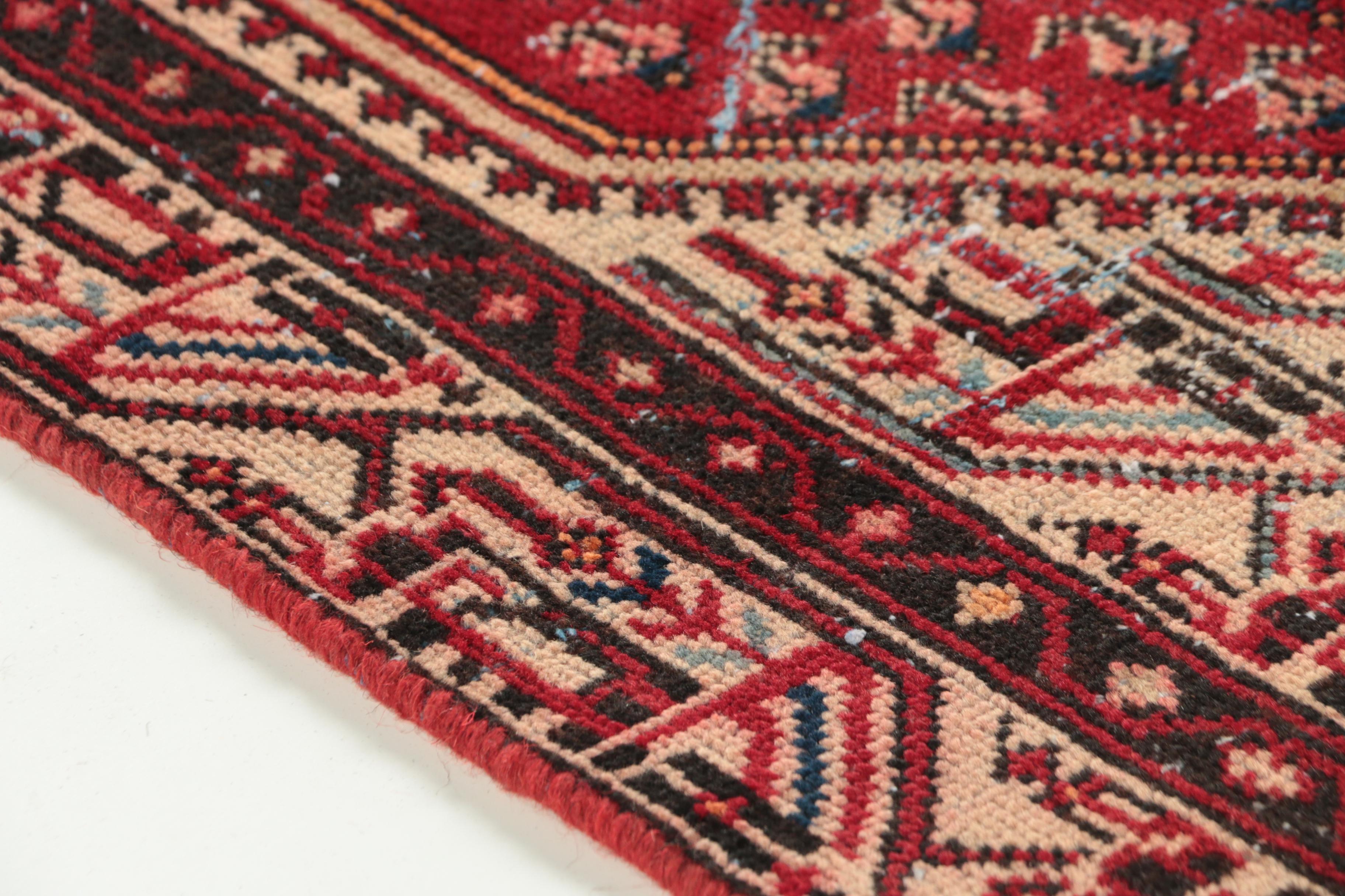 Hand-Knotted Persian Everu Wool Rug