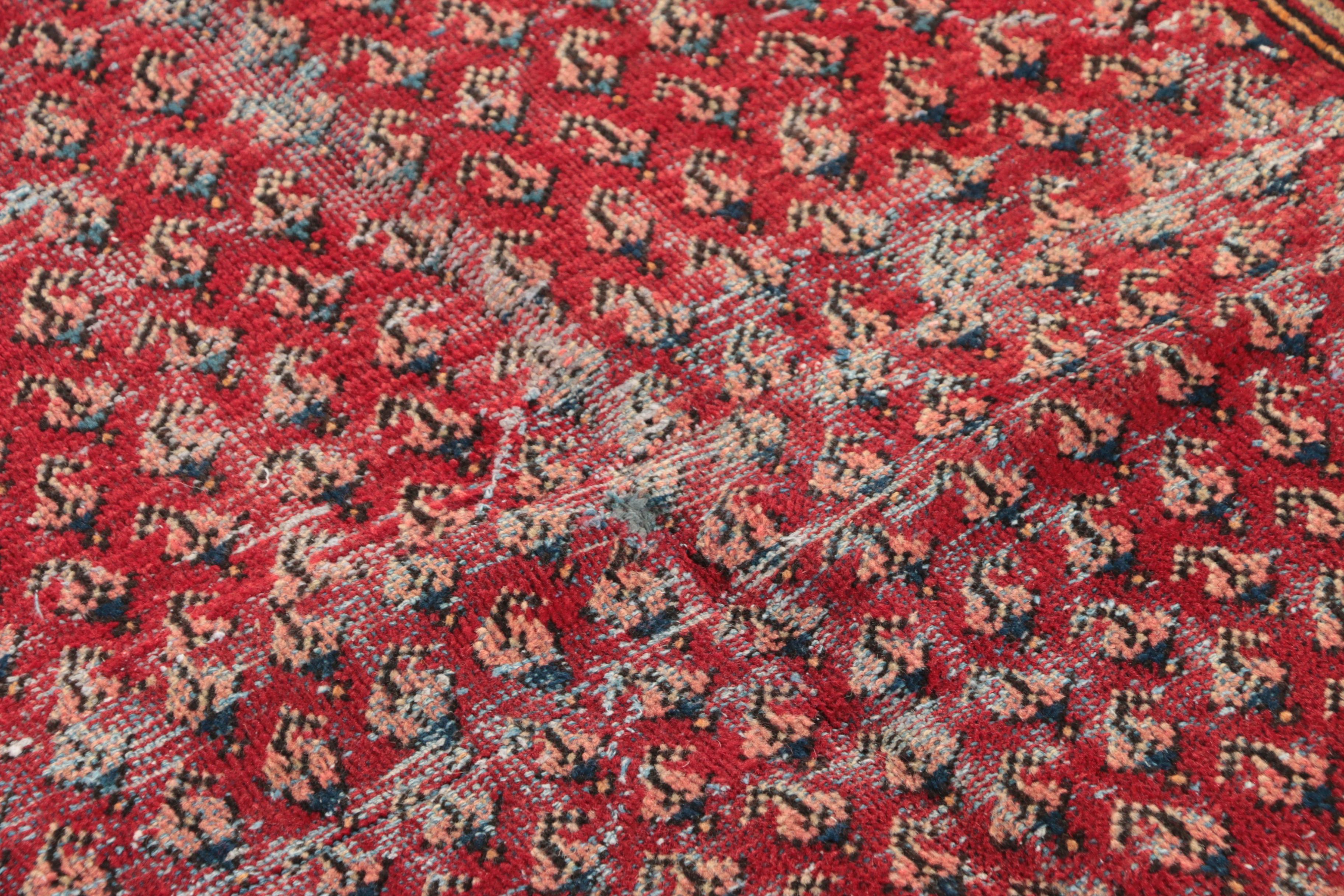 Hand-Knotted Persian Everu Wool Rug