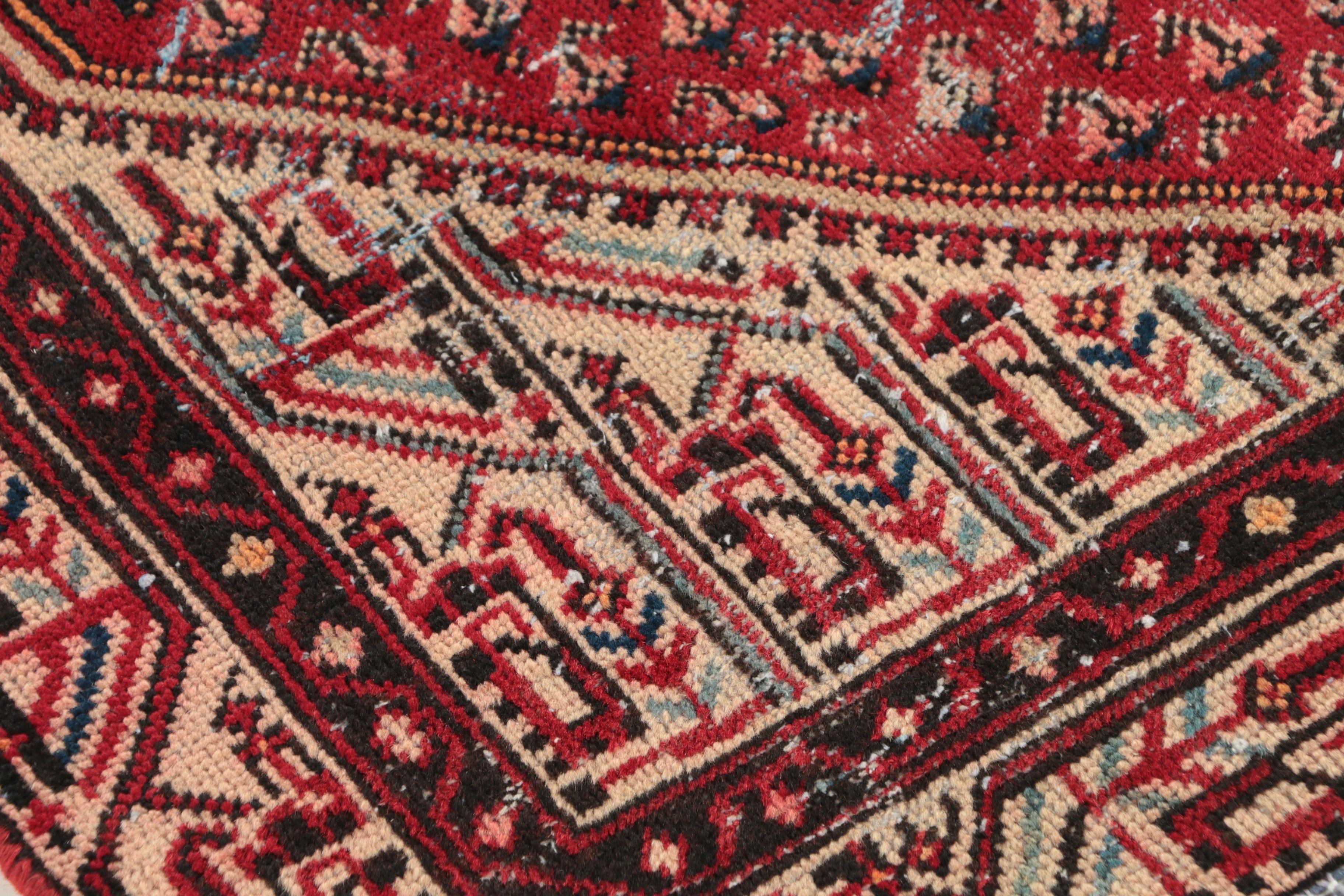 Hand-Knotted Persian Everu Wool Rug