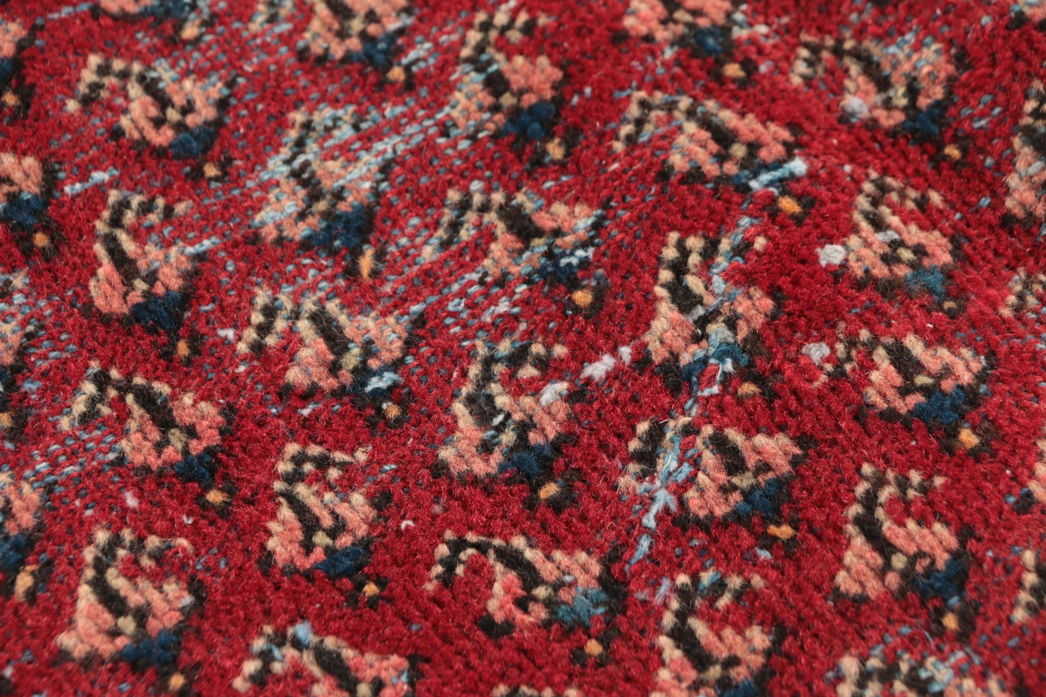 Hand-Knotted Persian Everu Wool Rug