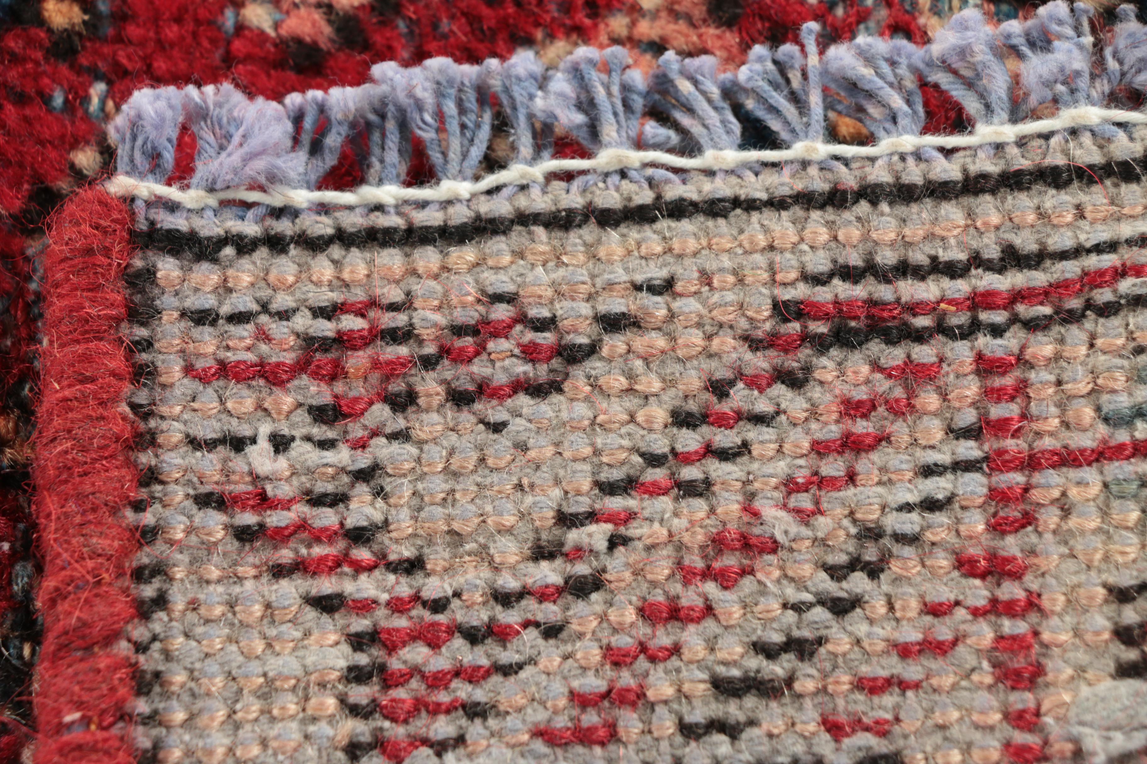 Hand-Knotted Persian Everu Wool Rug