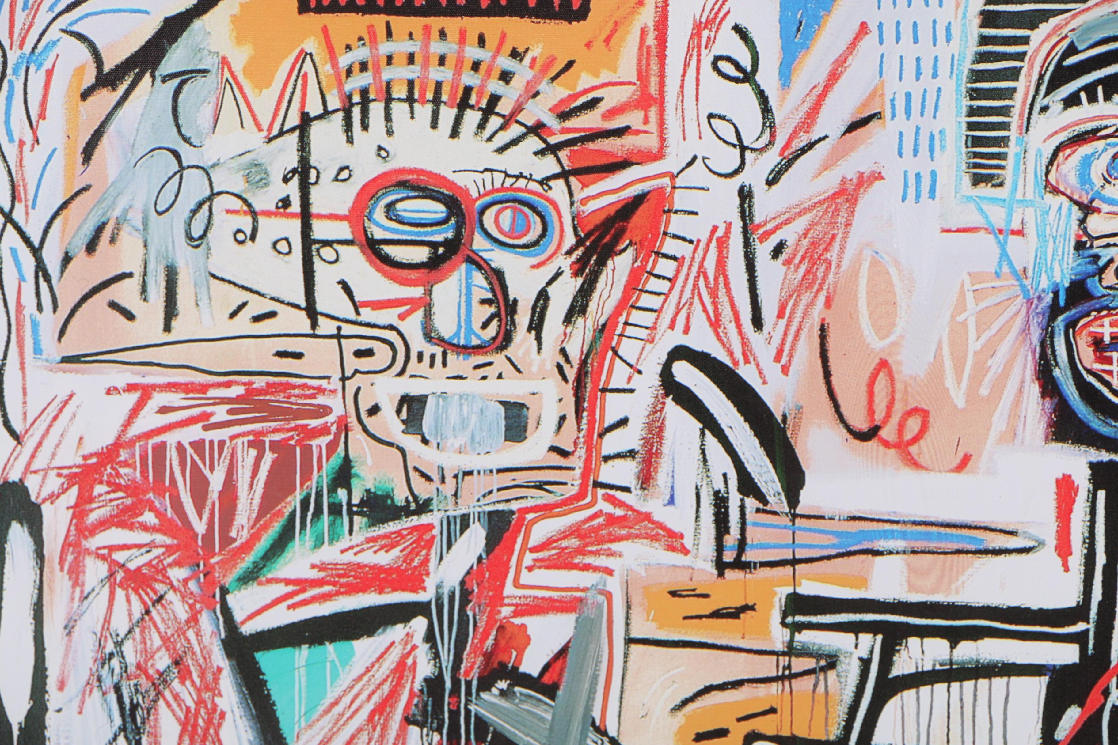 Giclée after Jean-Michel Basquiat 1982 "The Philistines"