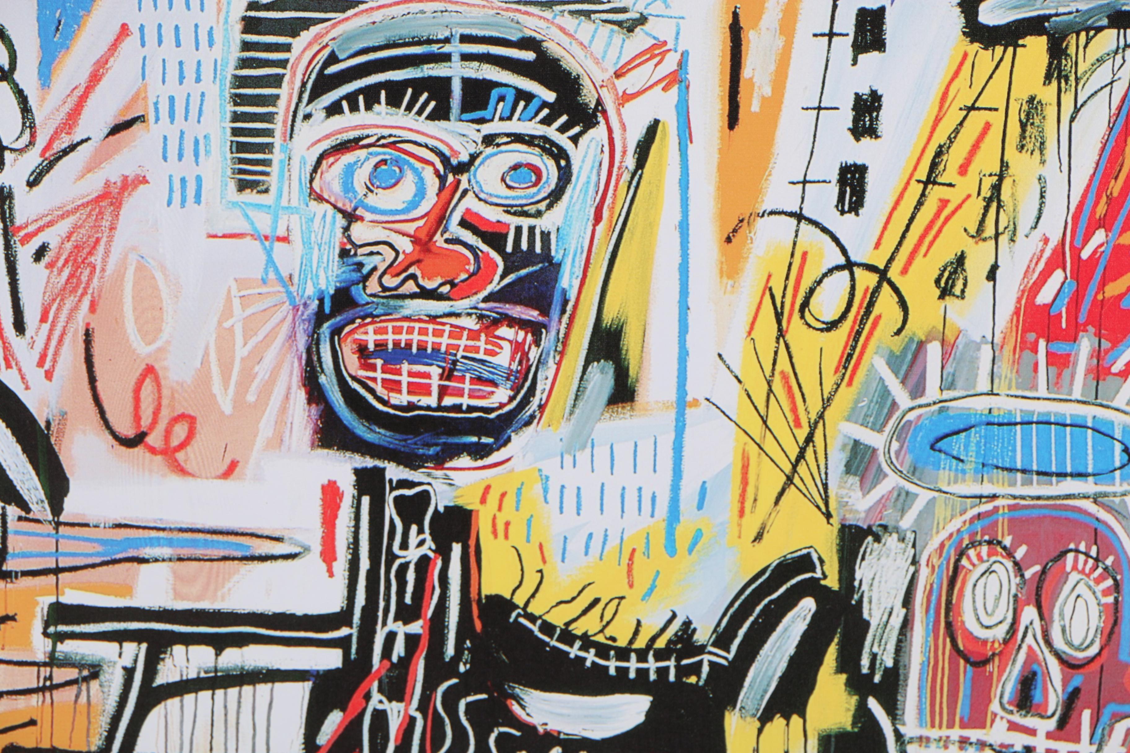 Giclée after Jean-Michel Basquiat 1982 "The Philistines"