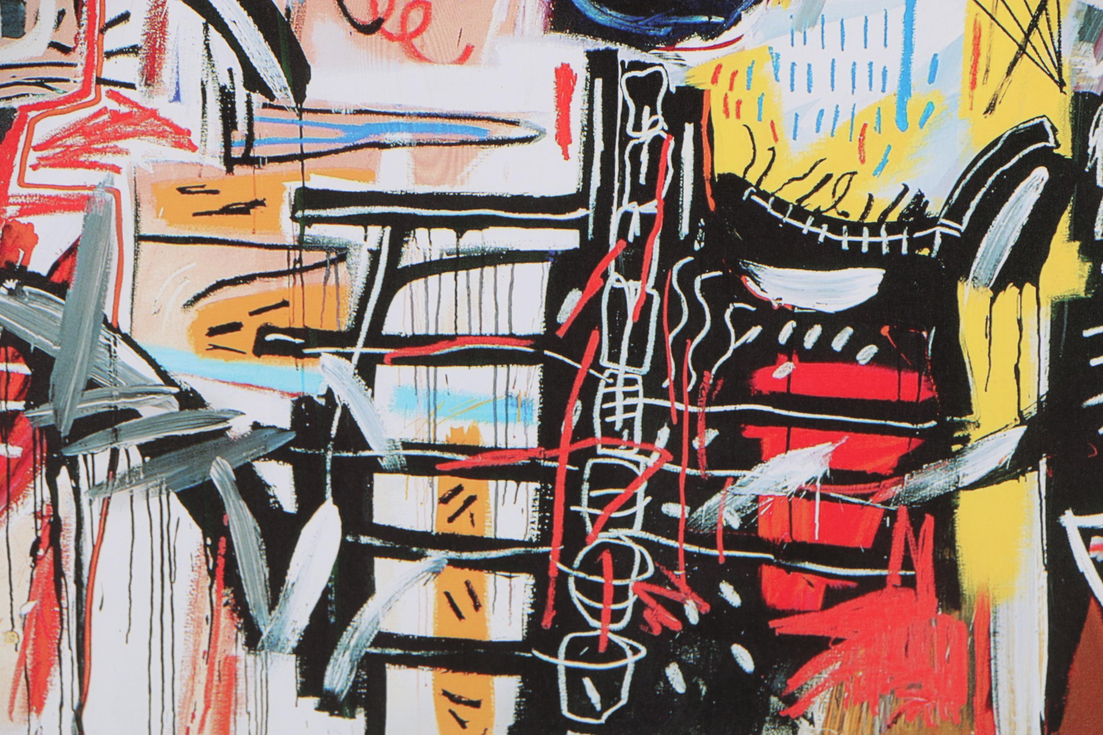 Giclée after Jean-Michel Basquiat 1982 "The Philistines"