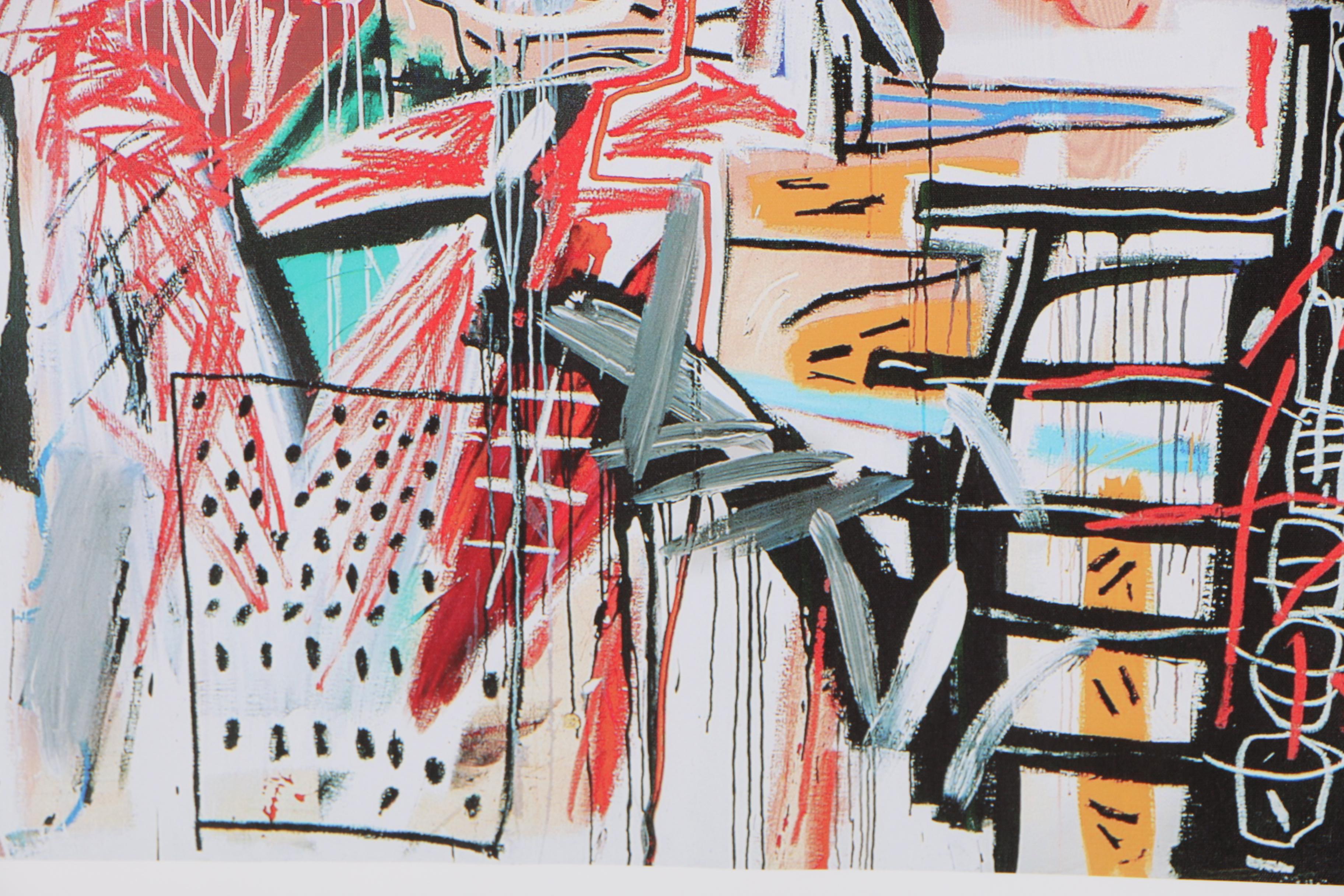 Giclée after Jean-Michel Basquiat 1982 "The Philistines"