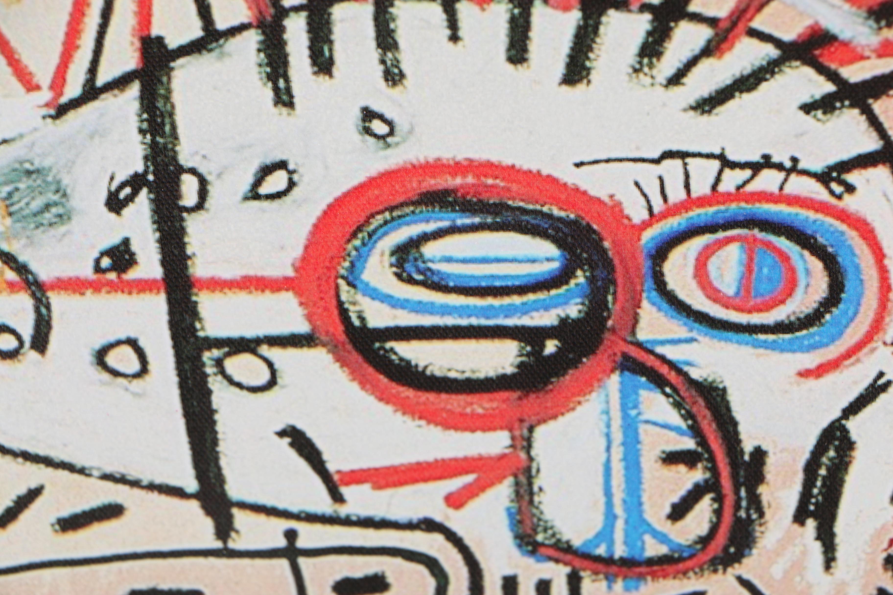 Giclée after Jean-Michel Basquiat 1982 "The Philistines"