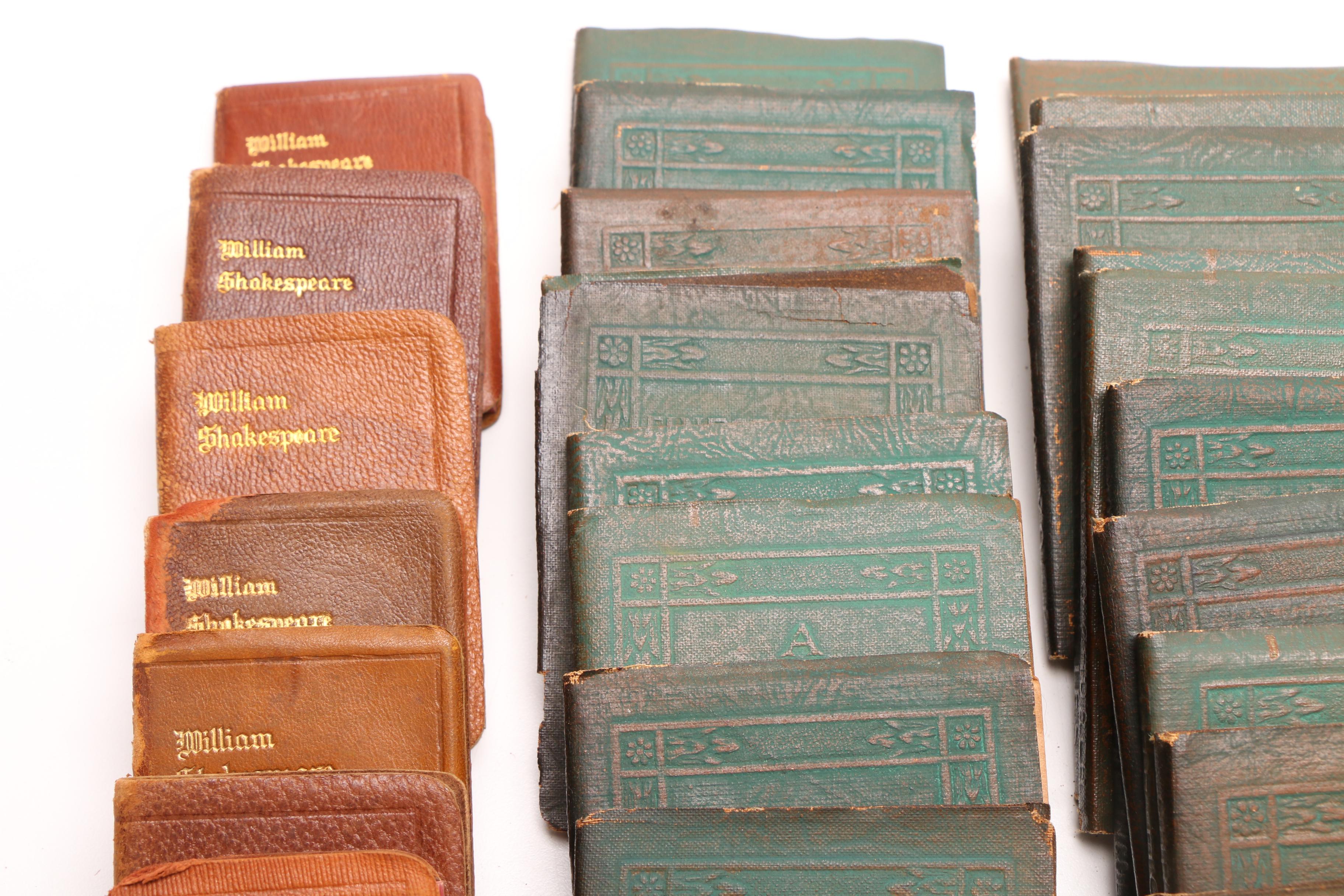 Miniature Books with Antique Photographic Portraits