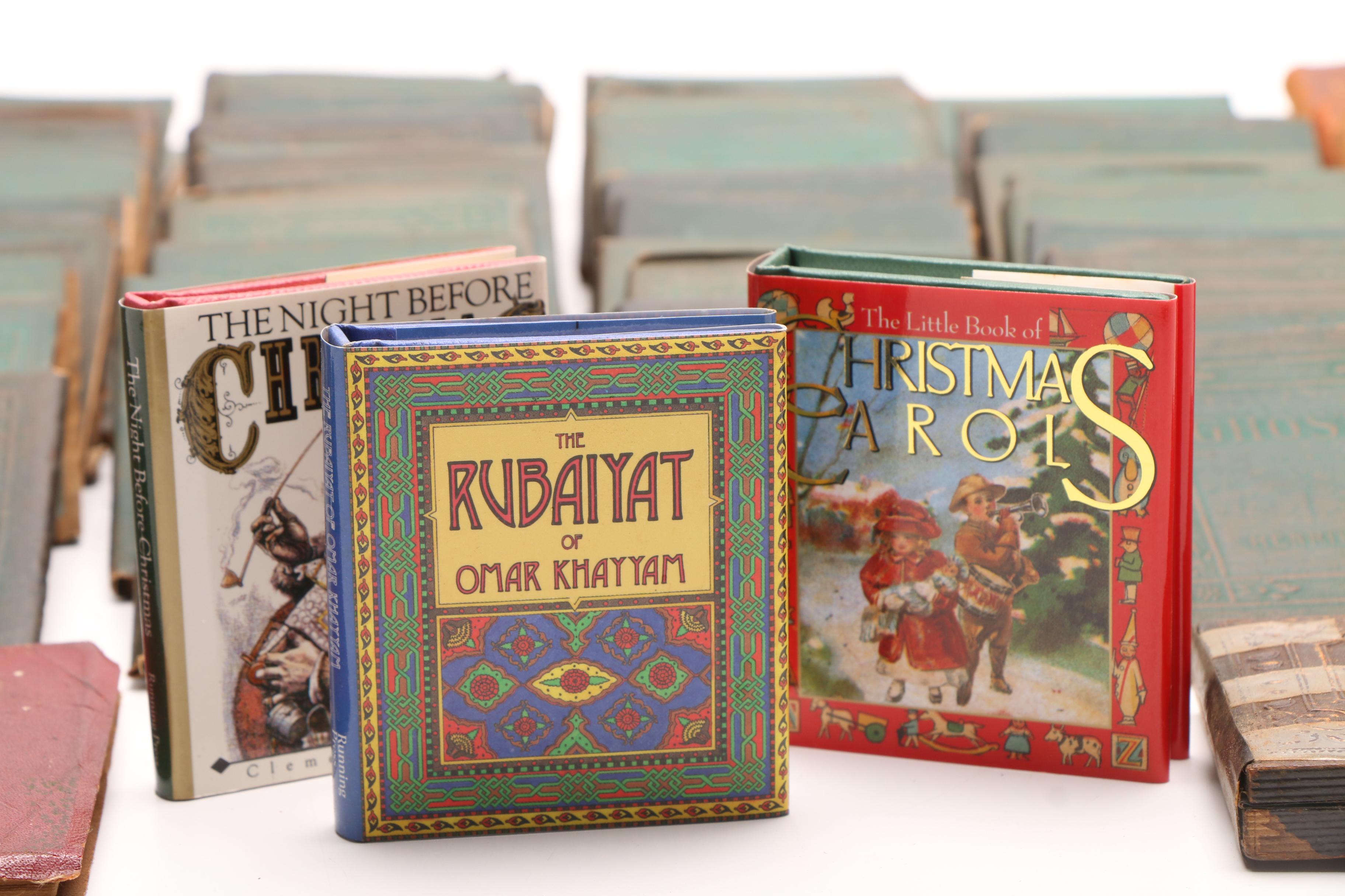 Miniature Books with Antique Photographic Portraits