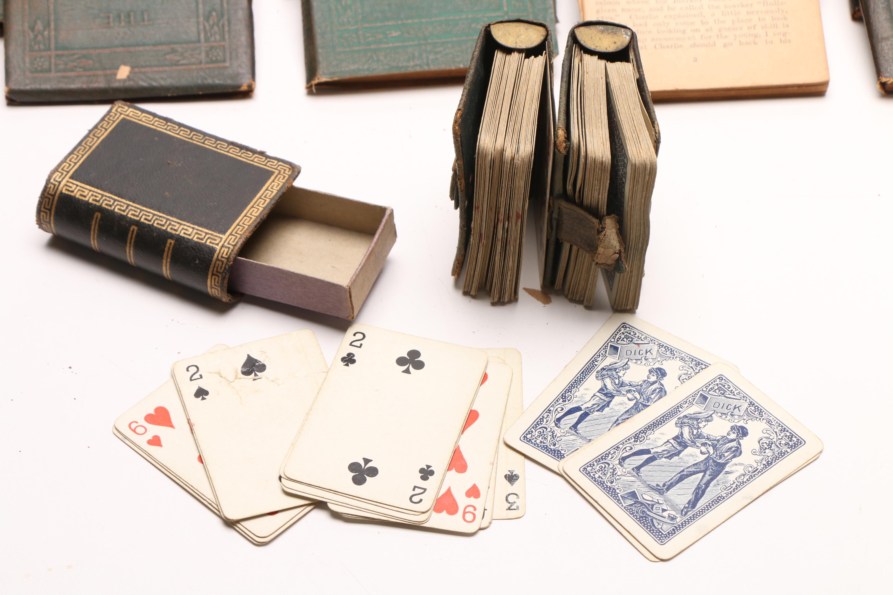 Miniature Books with Antique Photographic Portraits