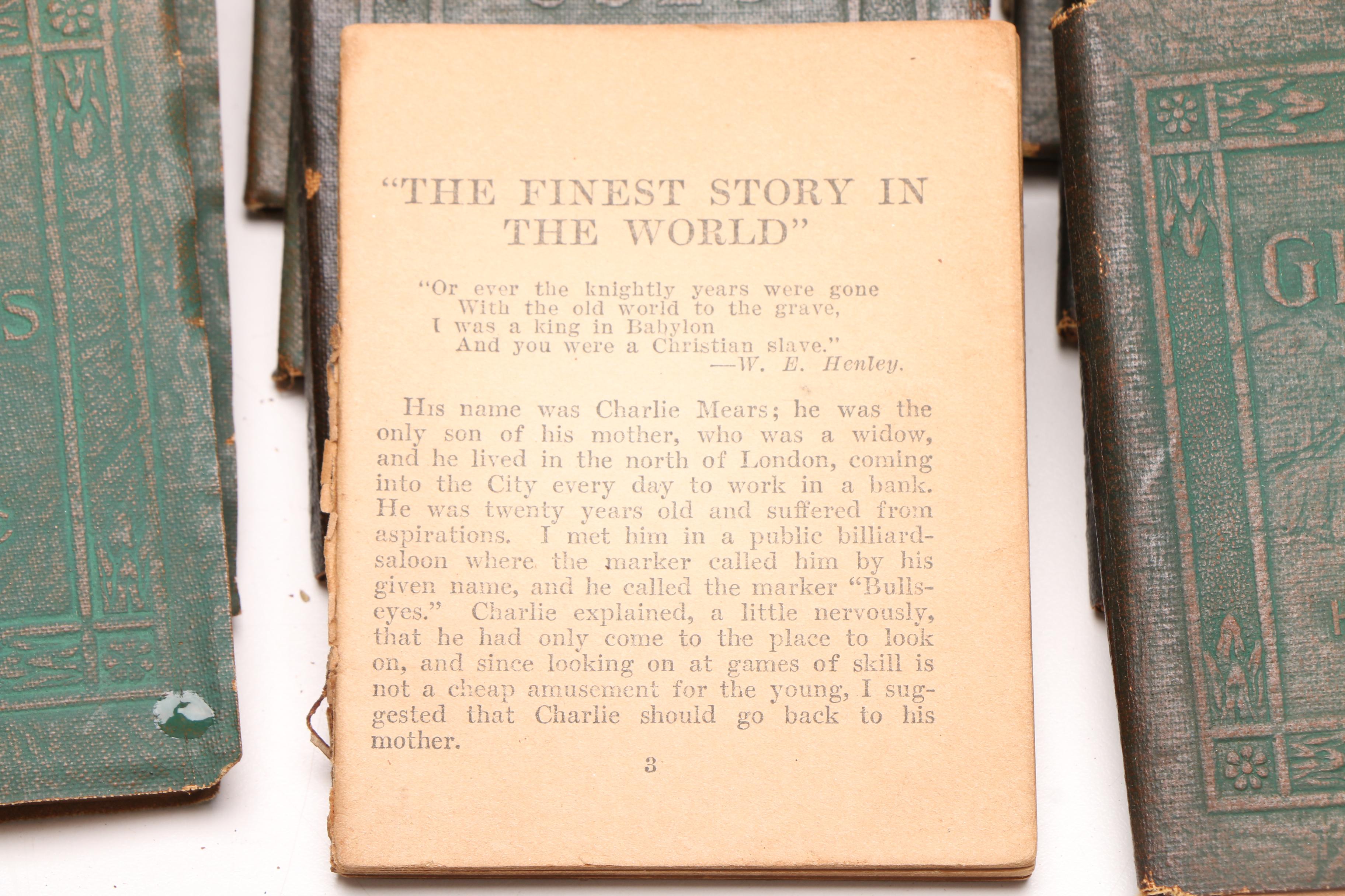 Miniature Books with Antique Photographic Portraits