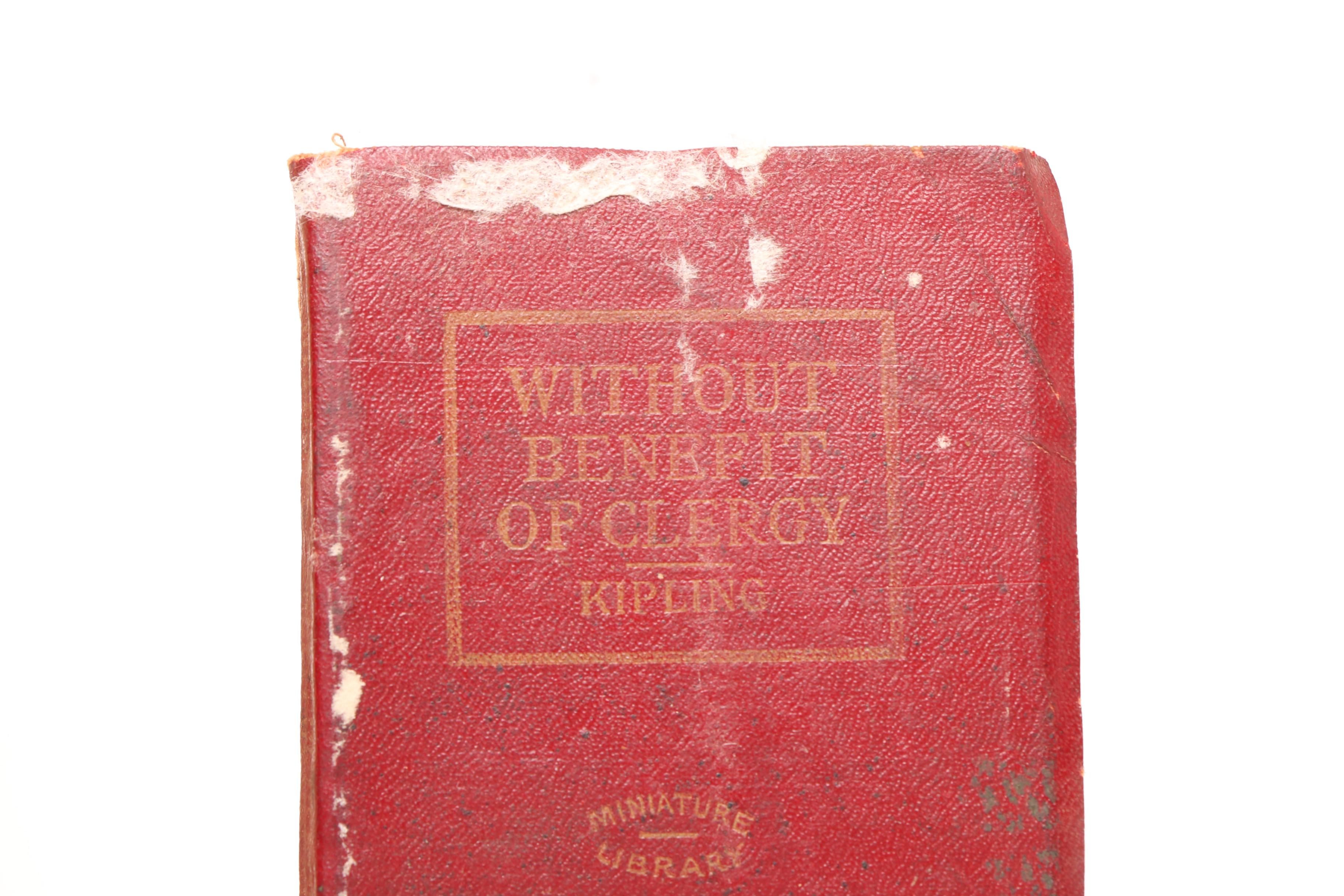 Miniature Books with Antique Photographic Portraits