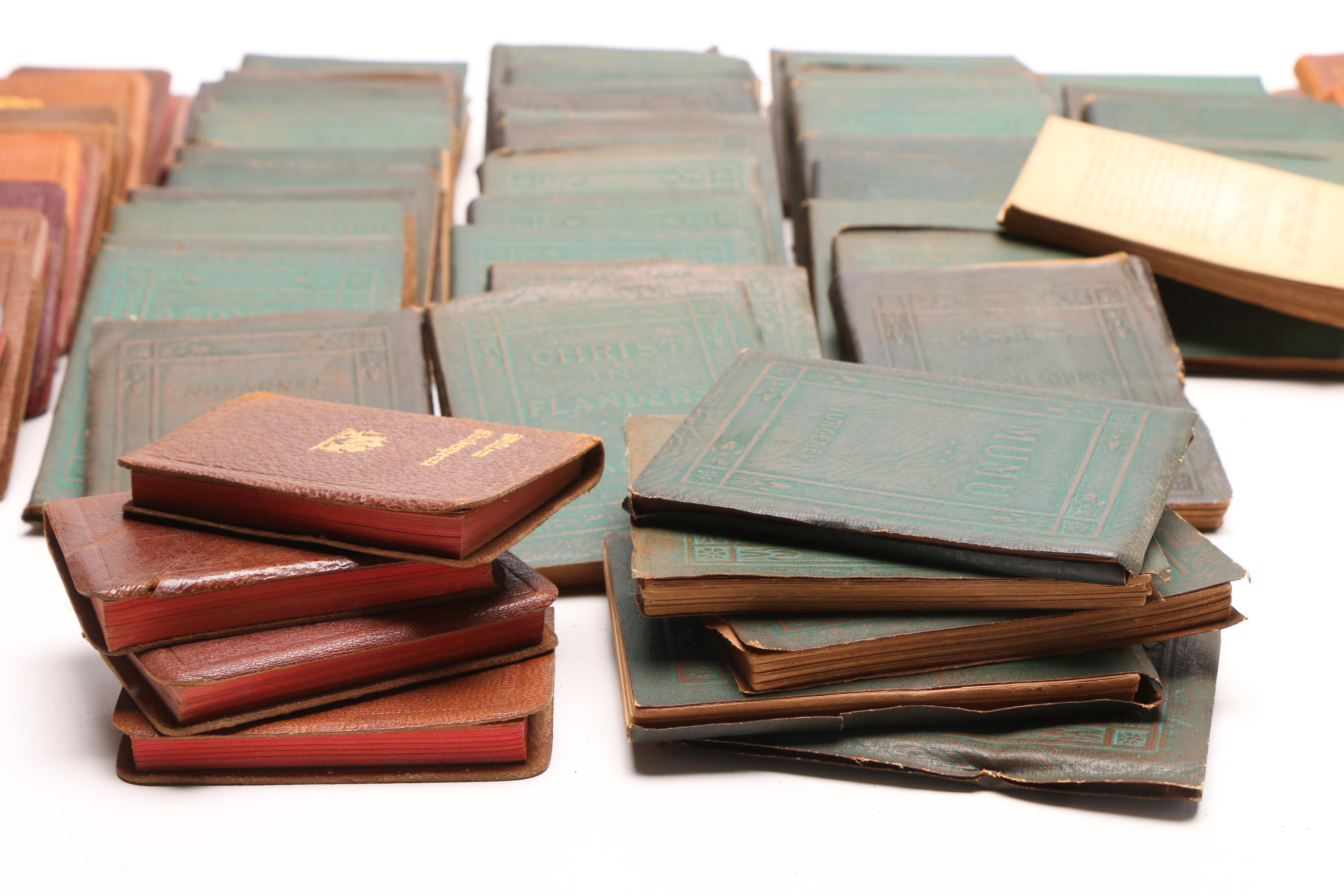 Miniature Books with Antique Photographic Portraits