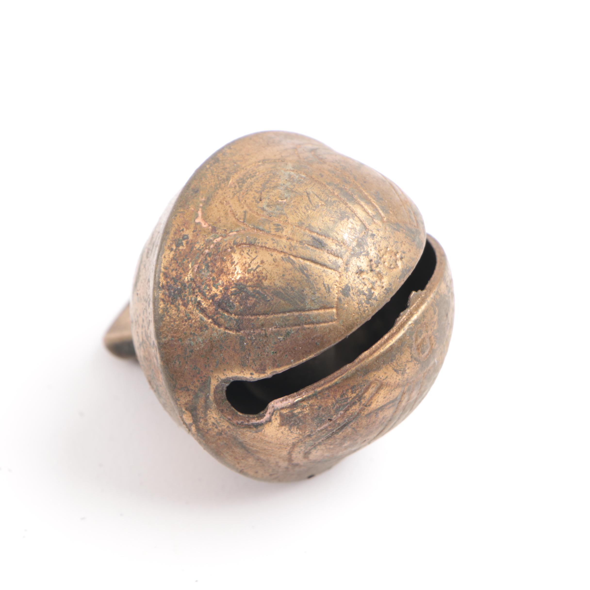 Sleigh Bells on Leather Horse Collar