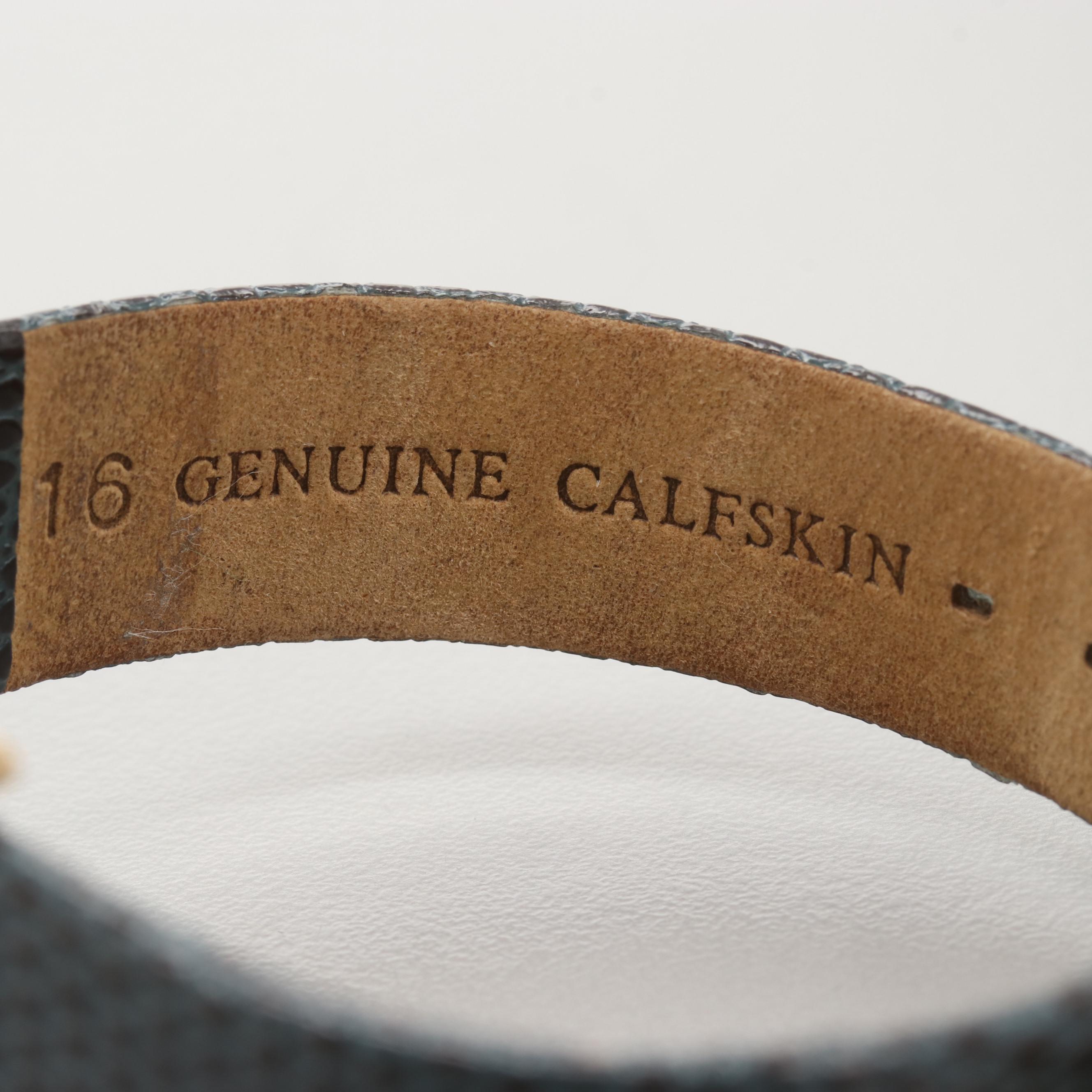 Jules Jurgensen 14K Yellow Gold Stem Wind Wrist Watch