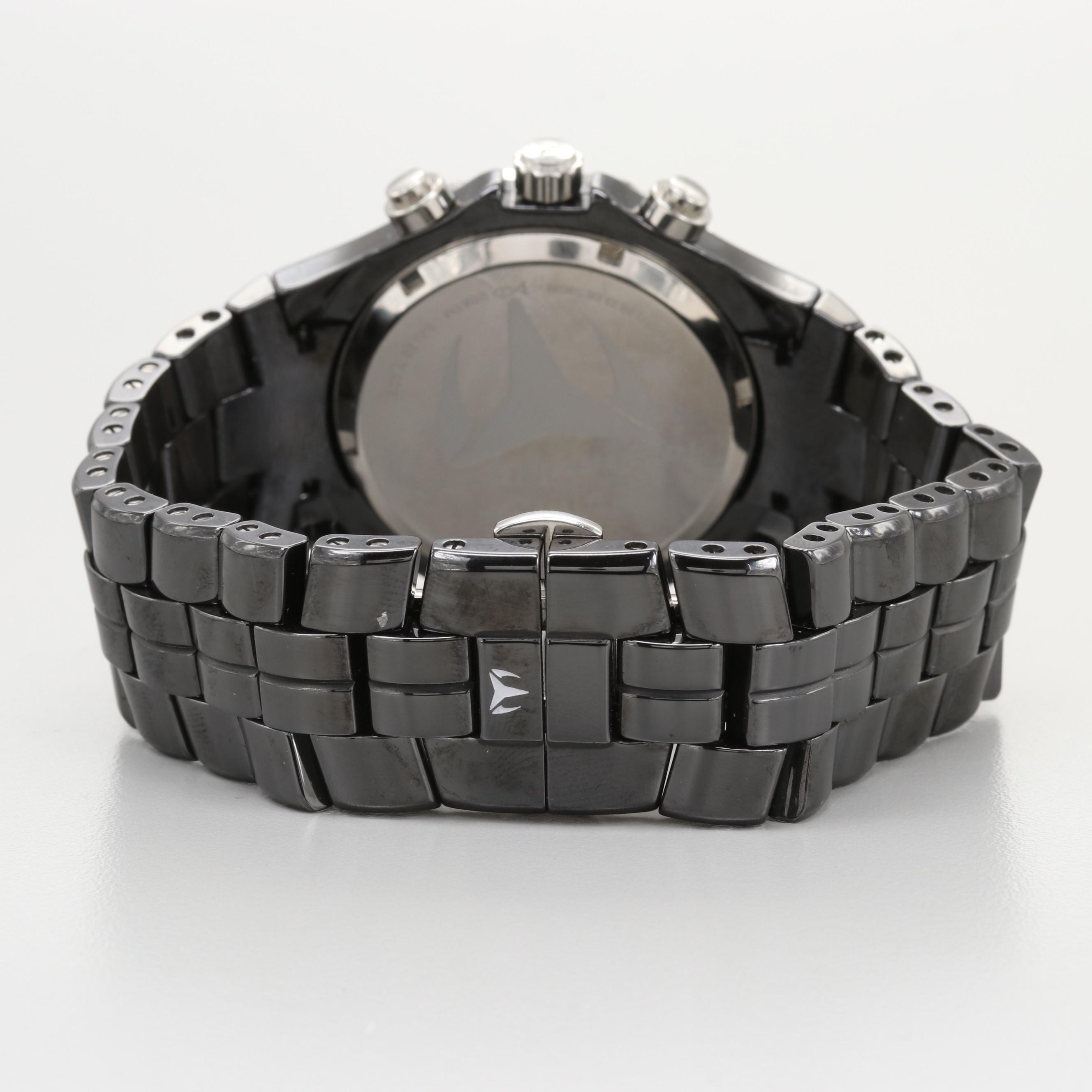 Technomarine TMY Ceramique Quartz Watch With Diamond Bezel