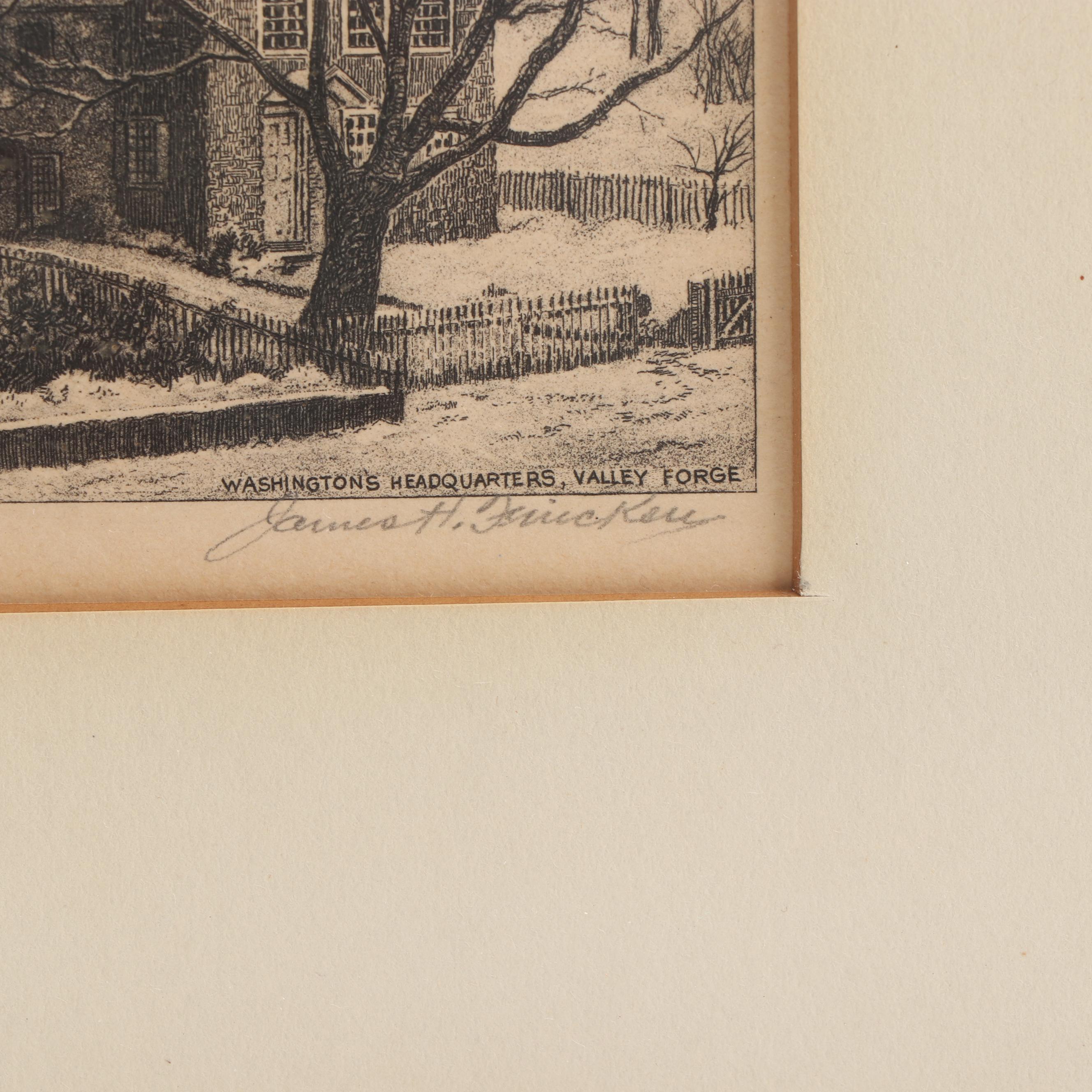 James H. Fincken and Other Etchings