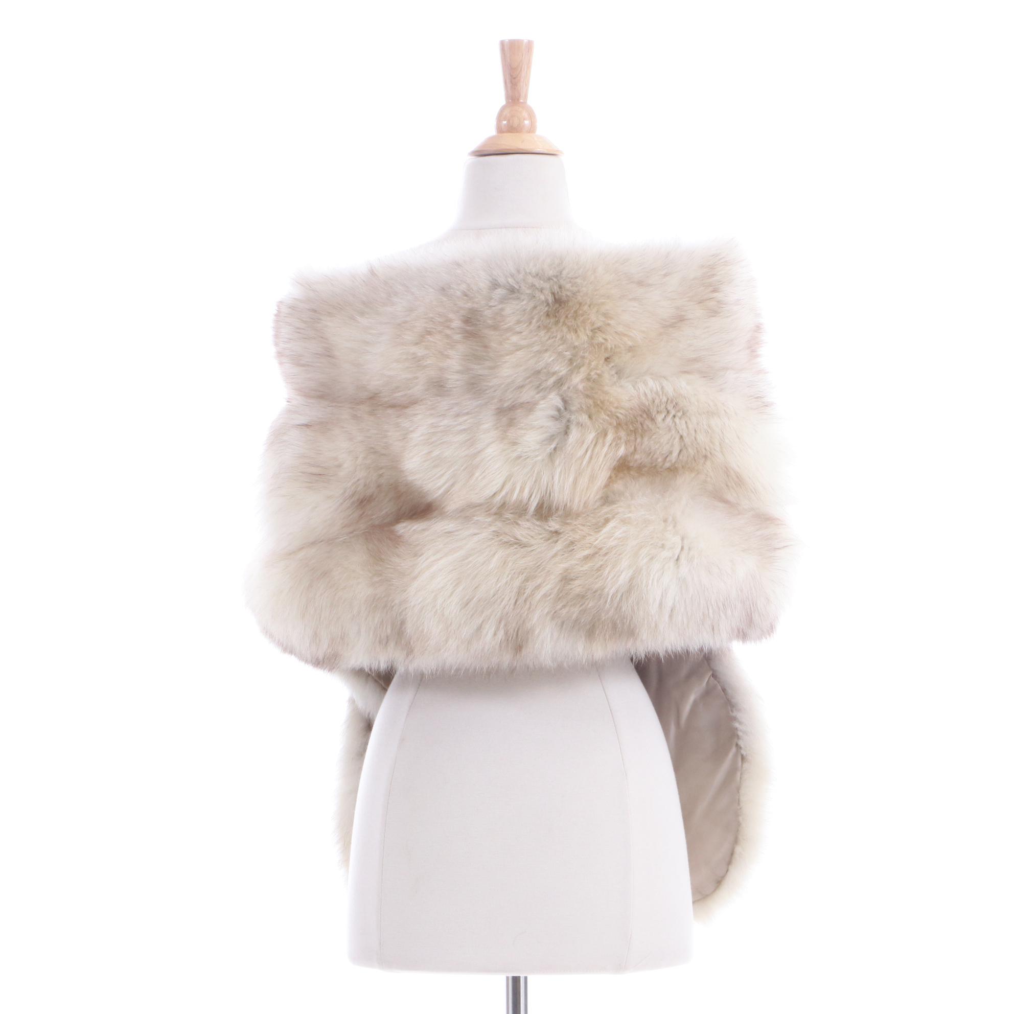 Vintage Shillito's Fur Salon Fox Fur Stole